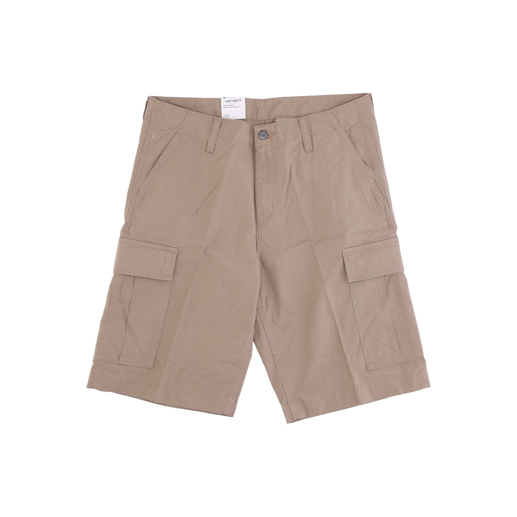 Pantalone Corto Uomo Regular Cargo Short Leather Rinsed I028246