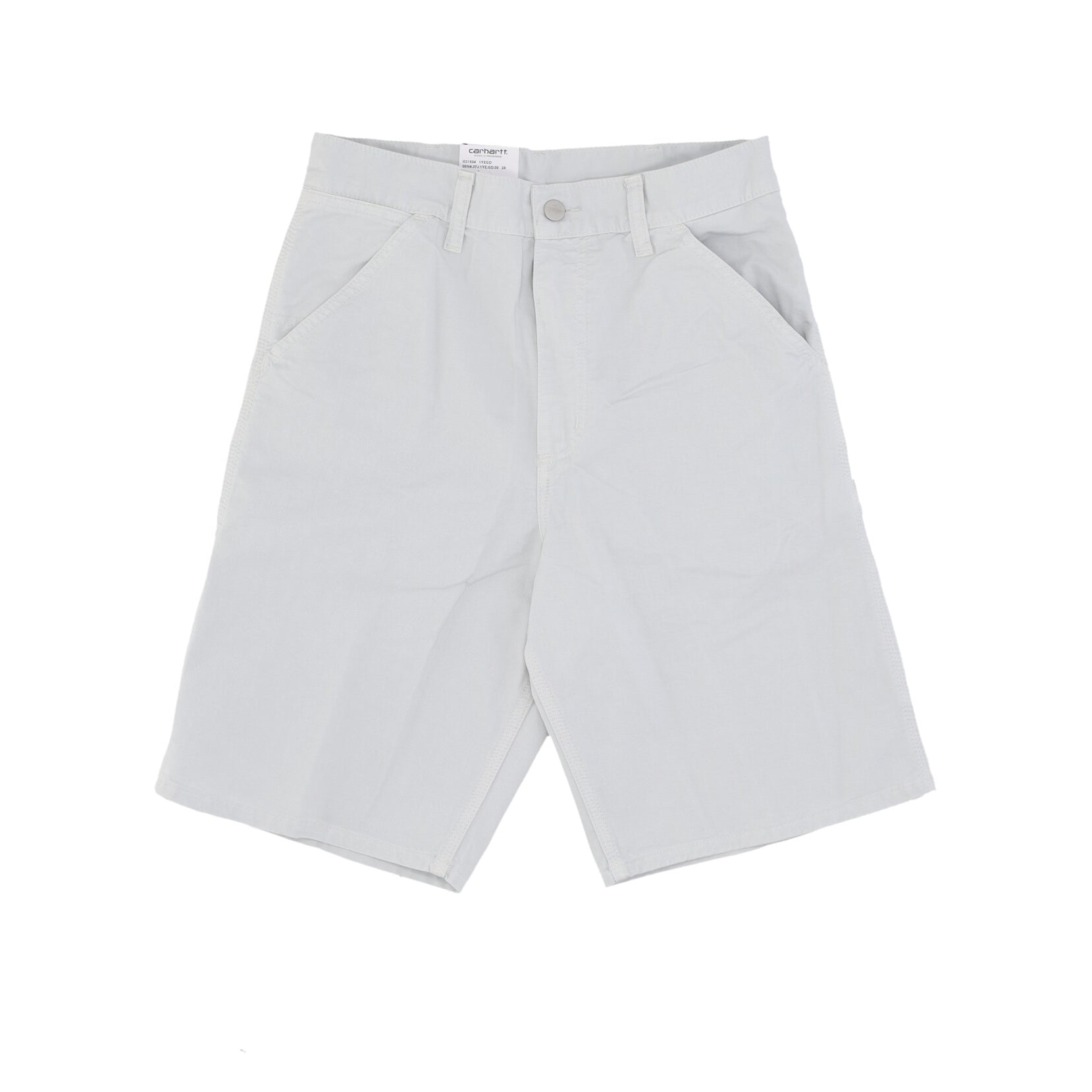 Pantalone Corto Uomo Single Knee Short Sonic Silver Garment Dyed I031504.1YE