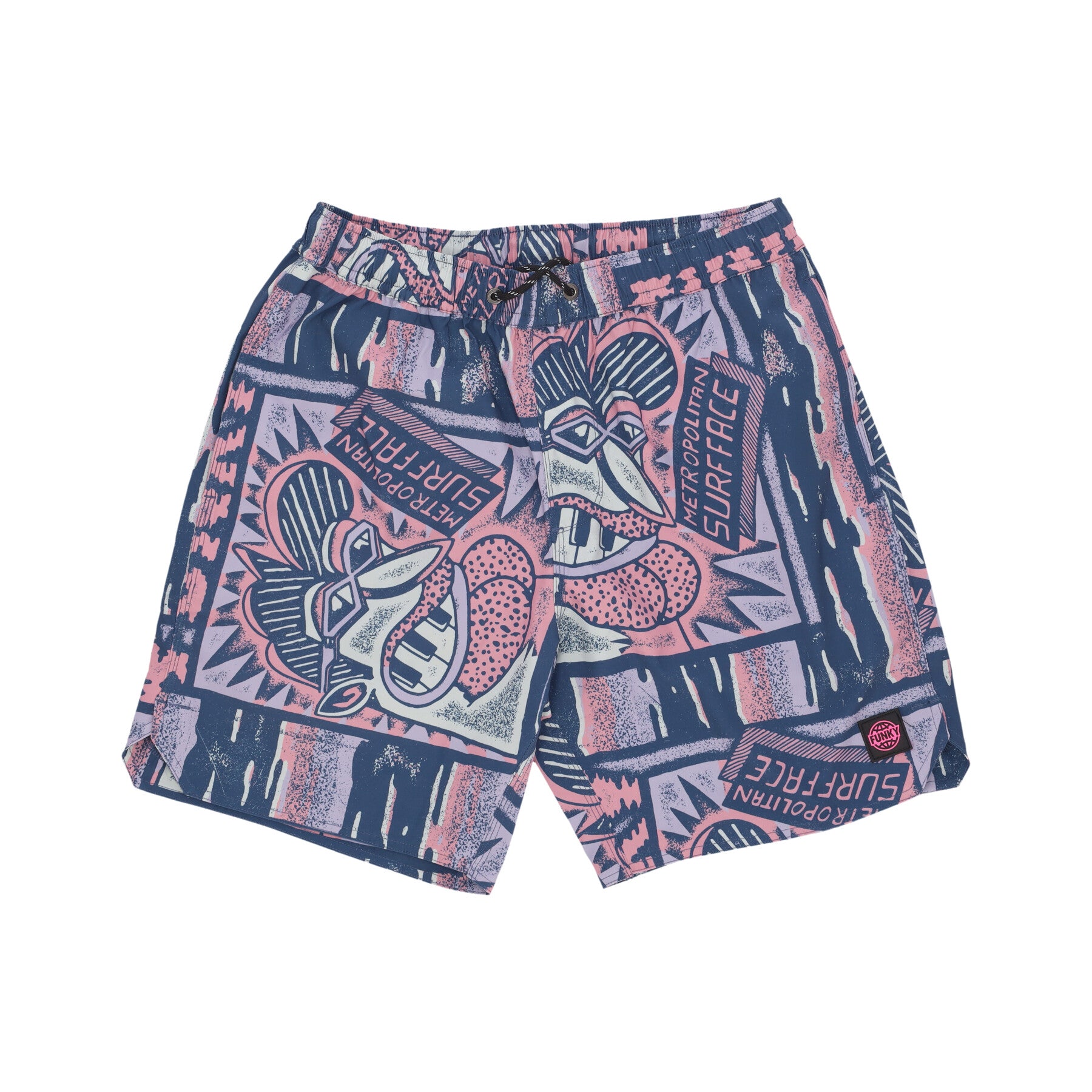 Pantalone Corto Uomo Surface Surfshorts Stone Multi FNKSS24902
