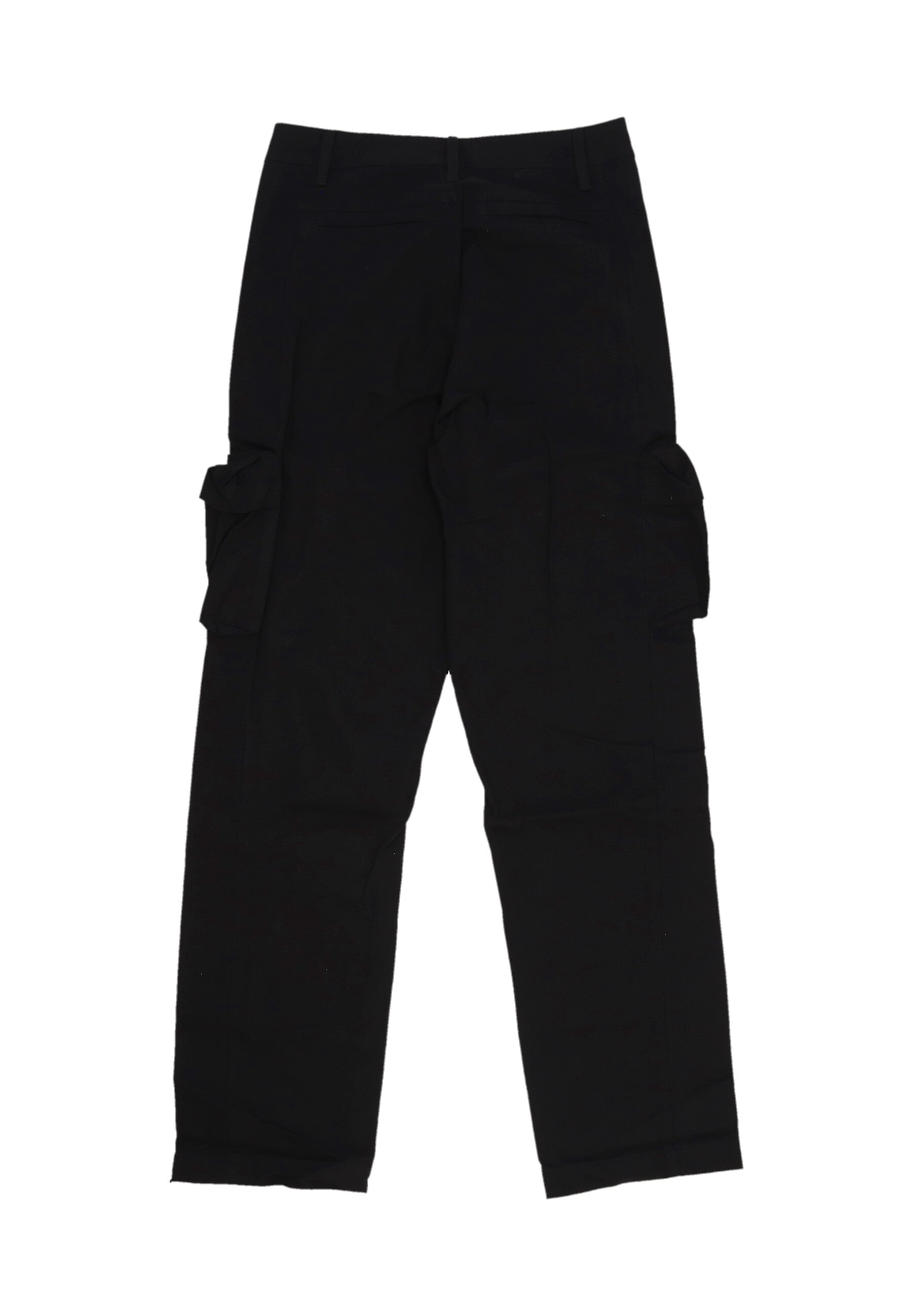 Pantalone Lungo Uomo 3d Pocket Nylon Pants Black 042P