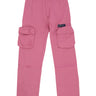 Pantalone Lungo Uomo 3d Pocket Nylon Pants Pink 042P