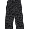 Pantalone Lungo Uomo Allover Logo Pant Black 190P