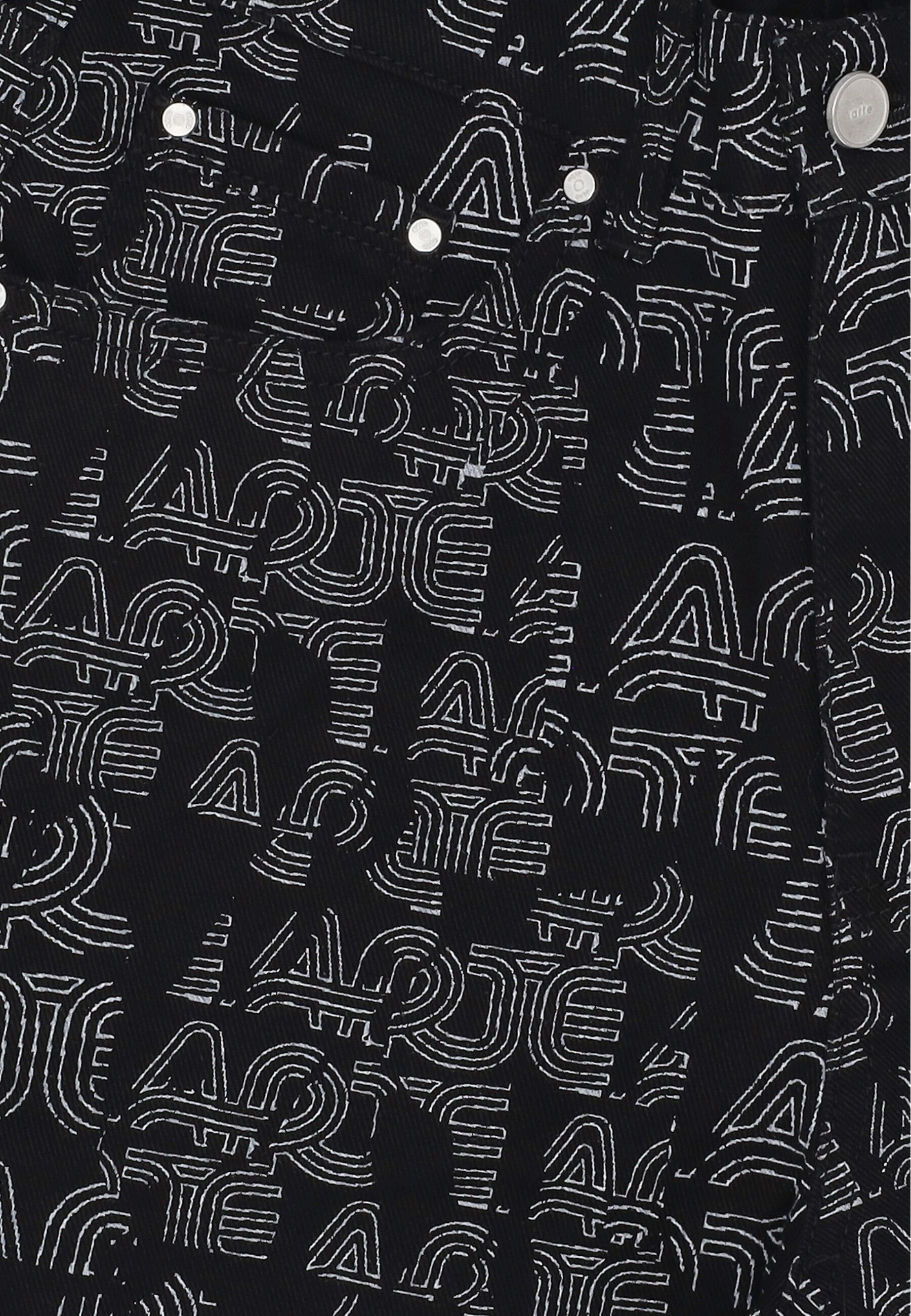 Pantalone Lungo Uomo Allover Logo Pant Black 190P