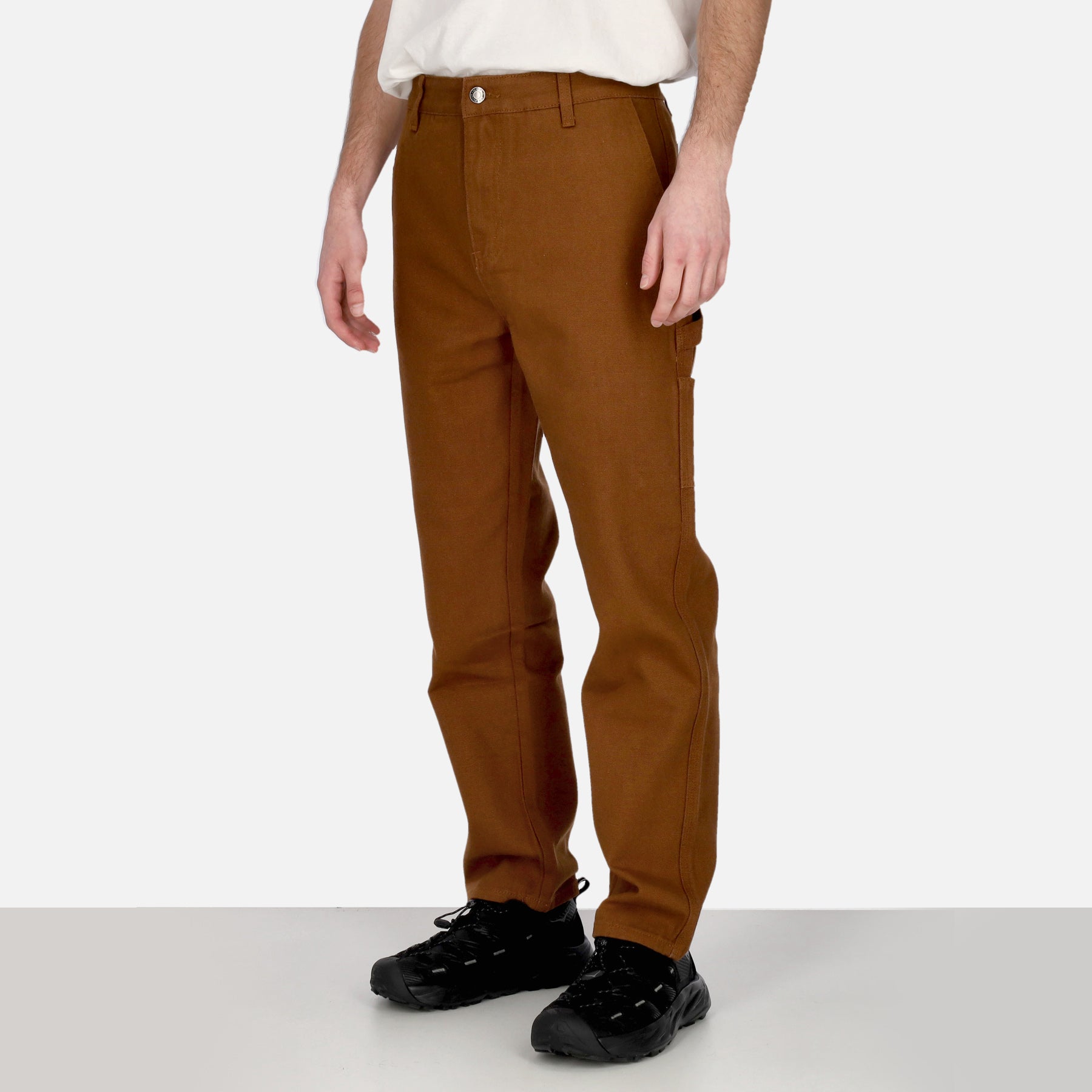 Pantalone Lungo Uomo Canvas Carpenter Pants Tobacco PA686-QP-03