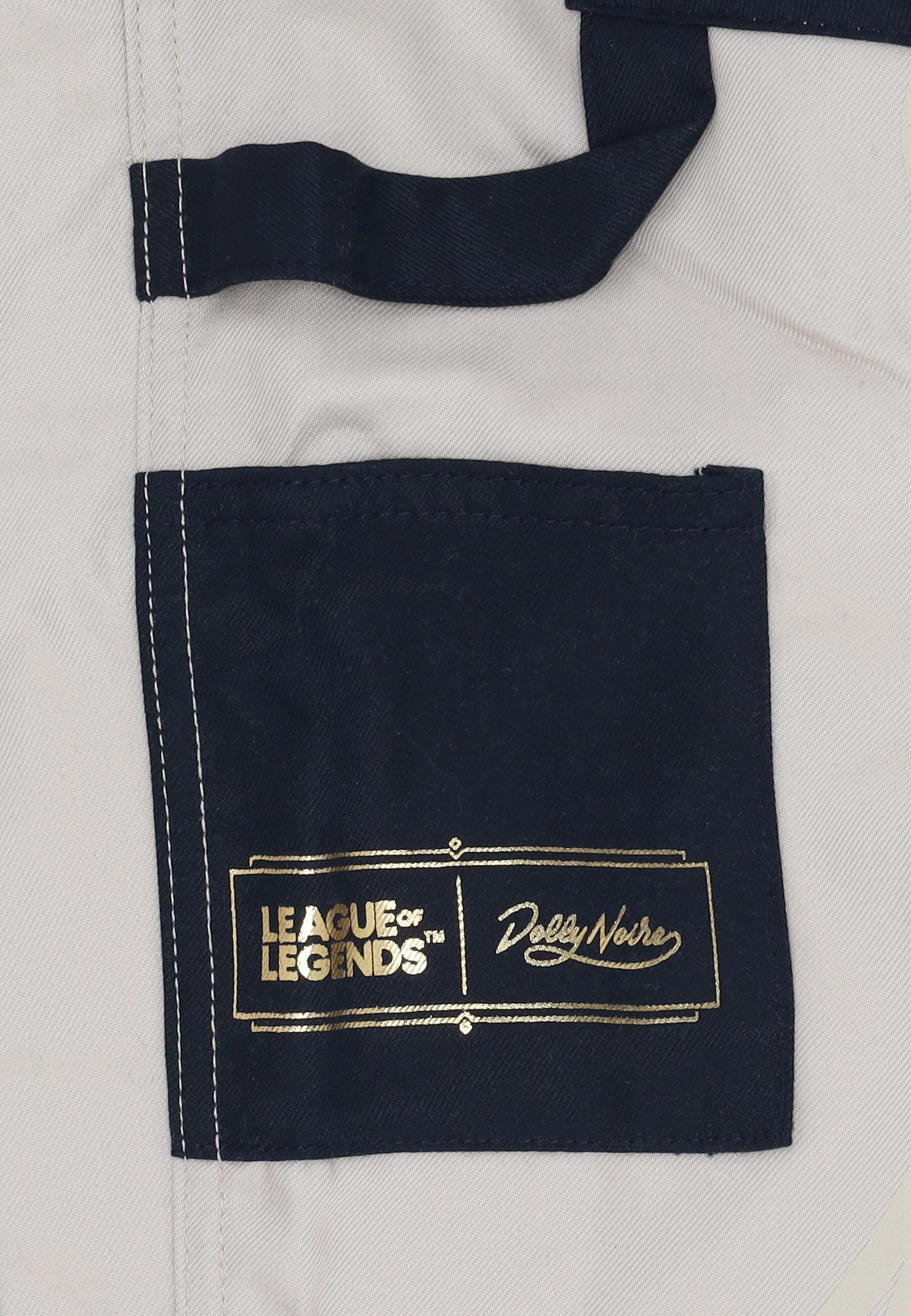 Pantalone Lungo Uomo Jhin Carpenter Pants Off White PA846-QF-03