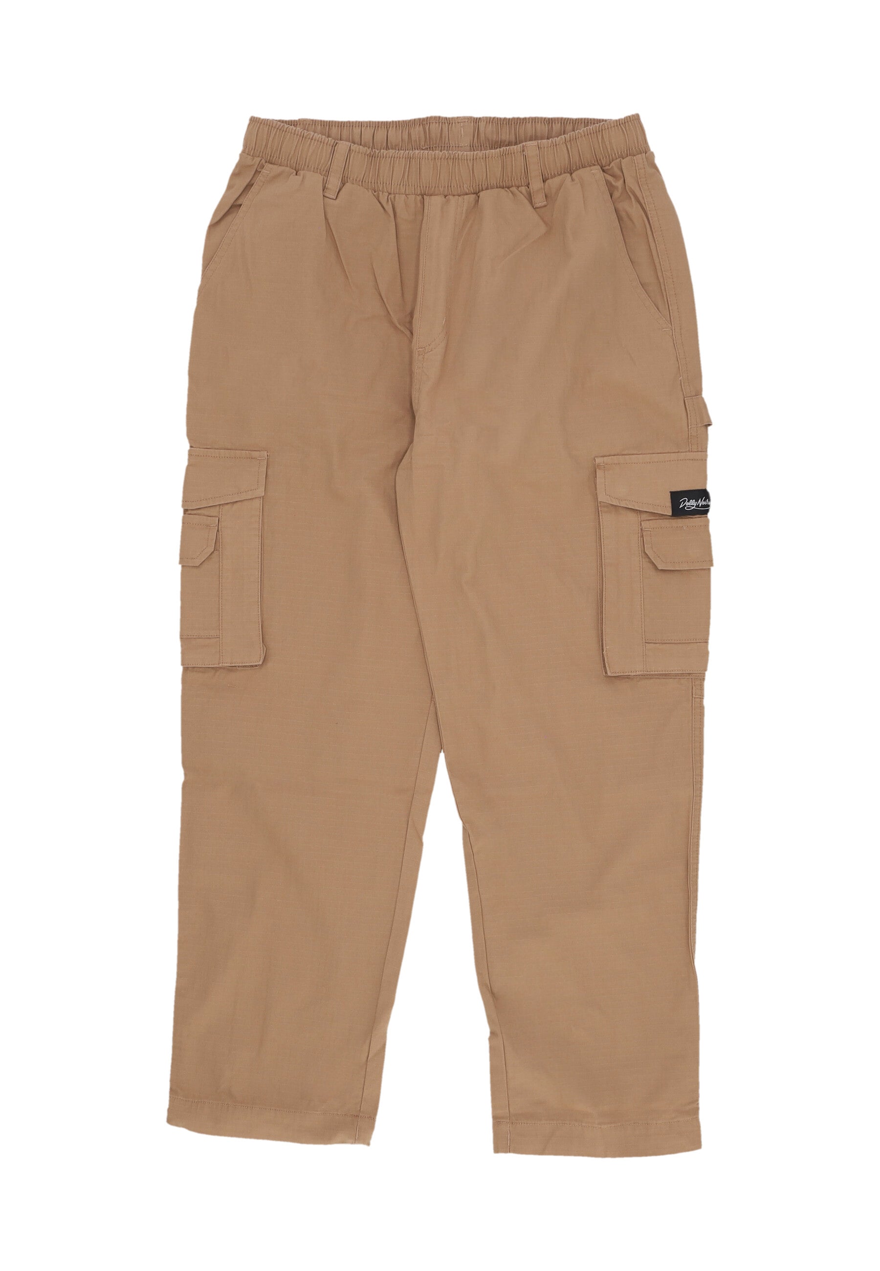 Pantalone Lungo Uomo Ripstop Baggy Cargo Beige PA205-PZ-03