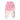 Pantalone Tuta Felpato Donna Sage Floral Sweatpant Pink Dip Dye SCA-WPT-0964