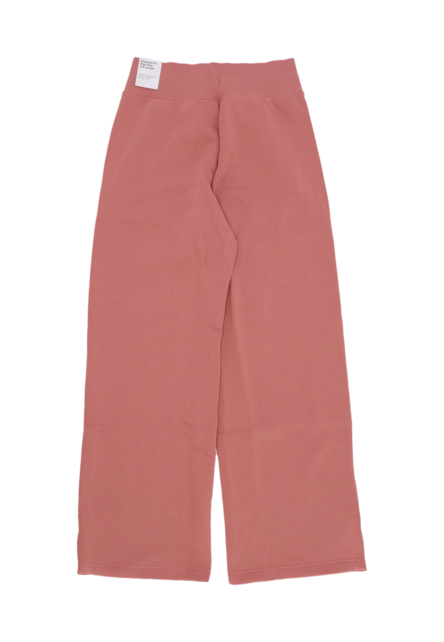 Pantalone Tuta Felpato Donna W Sportswear Phoenix Fleece High-rise Logo Pant Canyon Pink FV7684-634