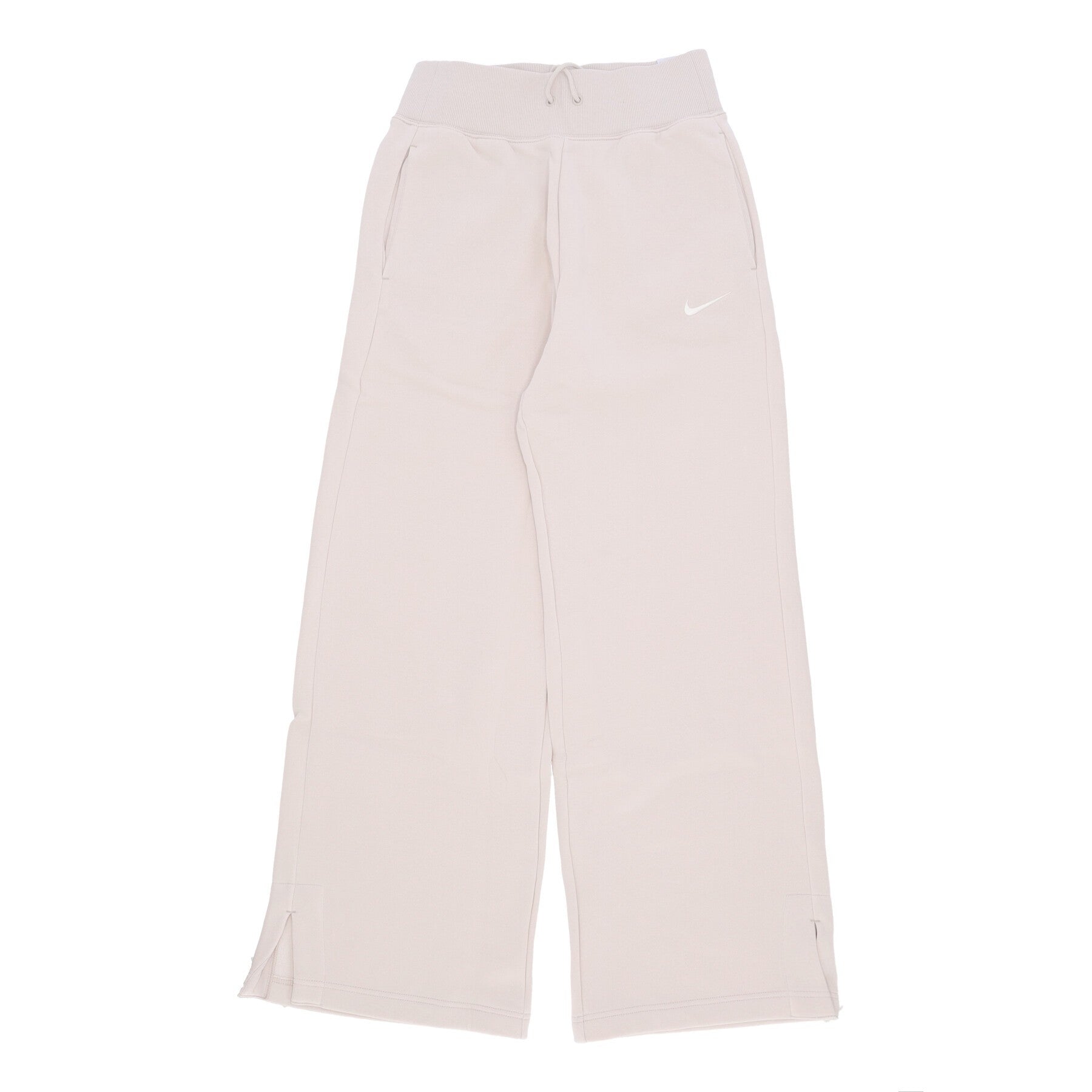 Pantalone Tuta Felpato Donna W Sportswear Phoenix Fleece Wide-leg Pant Lt Orewood Brn/sail DQ5615