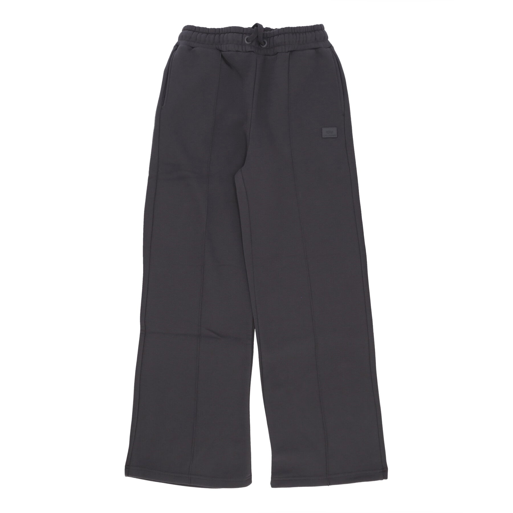 Pantalone Tuta Felpato Donna X-fit Label Wide Jogger Vintage Grey 138051