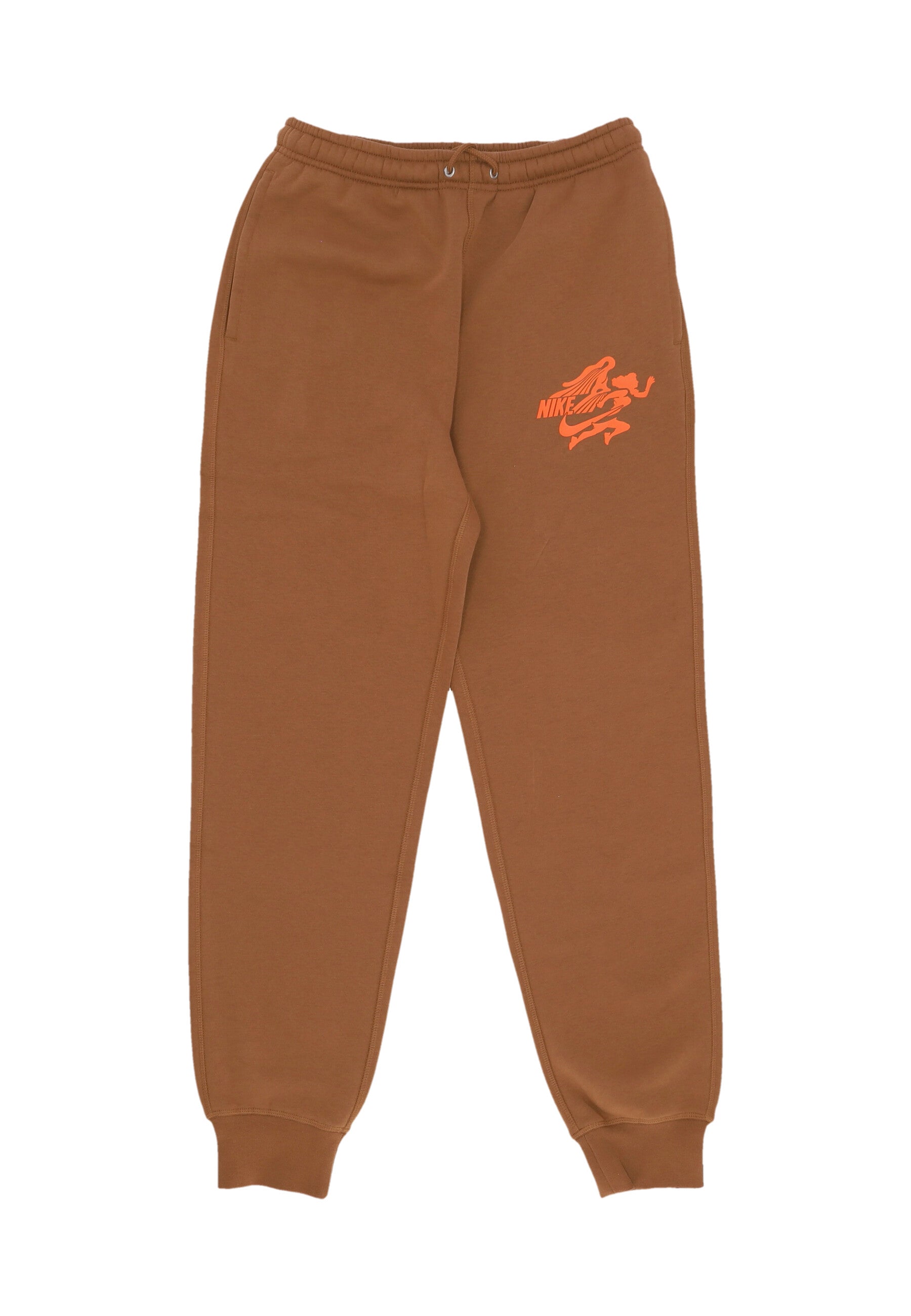 Pantalone Tuta Felpato Uomo Club Nvlty Jogger Lt British Tan/safety Orange FZ0907-281