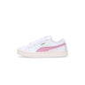 Scarpa Bassa Donna Suede Xl Lth W White/pink Lilac 397255-05