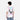 T-Shirt Homme Screaming Skulls Print Tee Blanc/rose PH00652