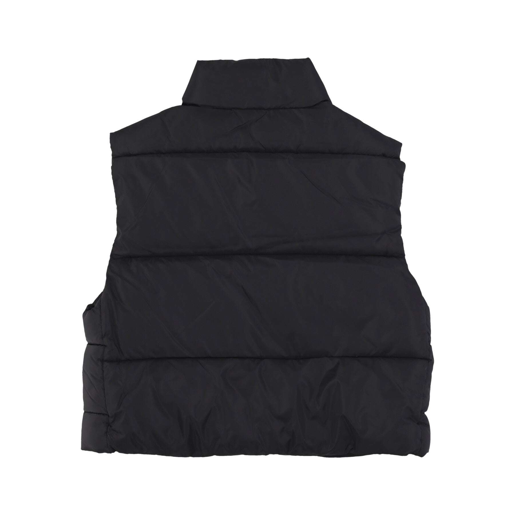 Piumino Smanicato Donna Puffer Vest Cropped Black 138007