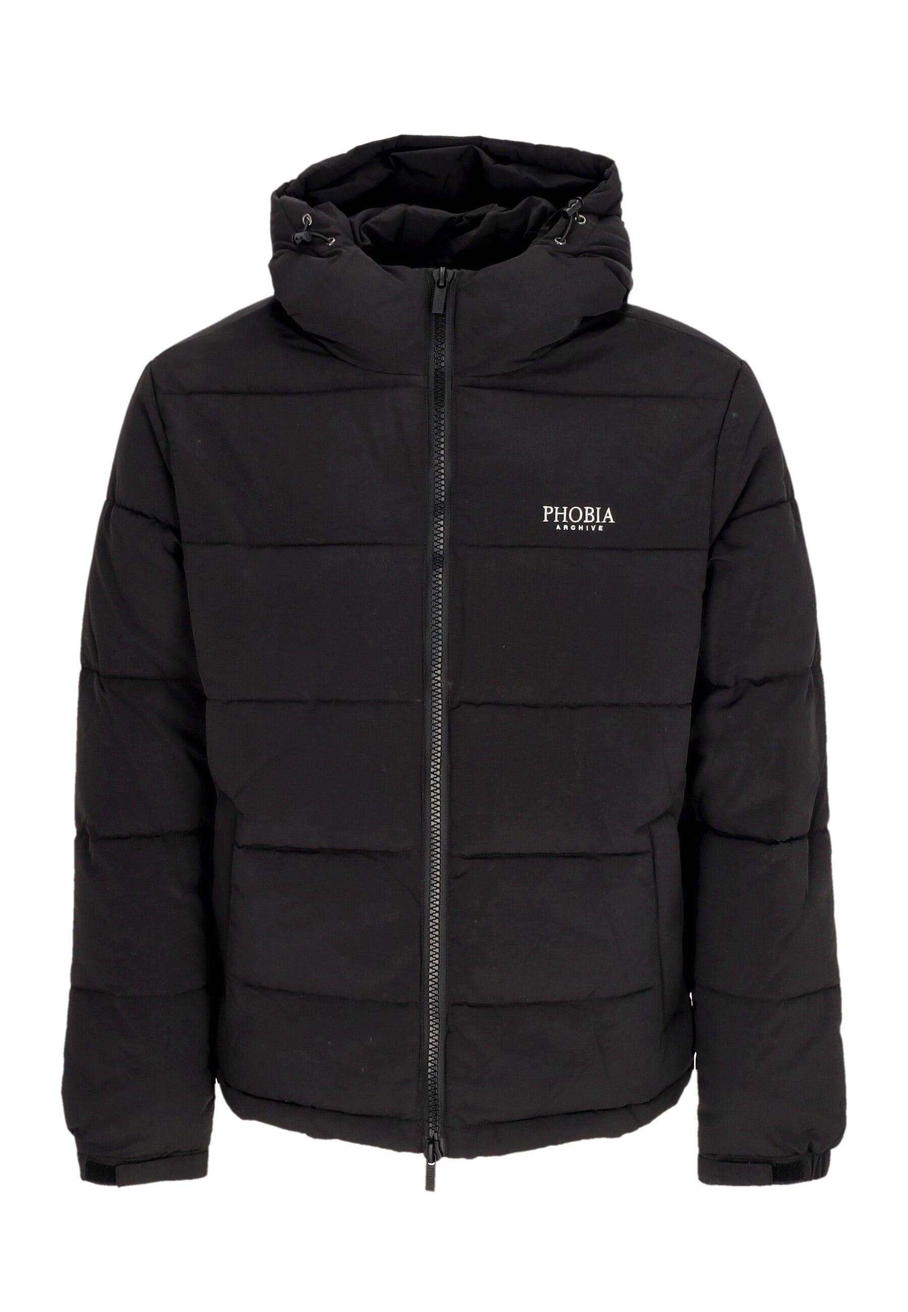 Piumino Uomo Foggy Logo Puffy Jacket Black PH00732