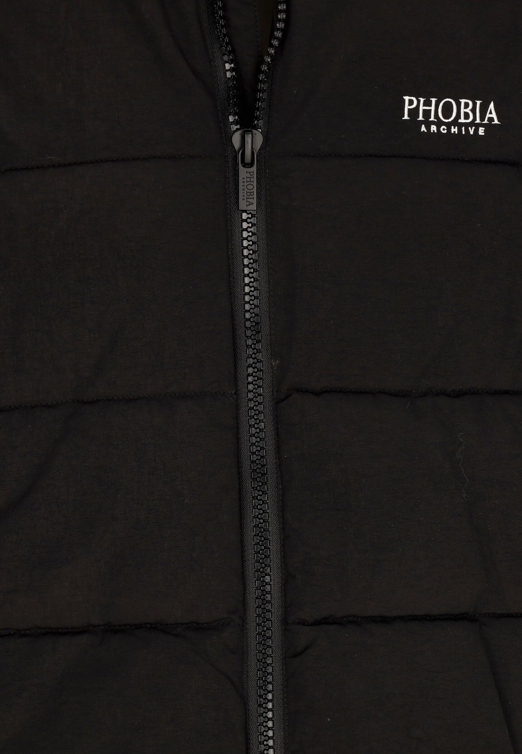 Piumino Uomo Foggy Logo Puffy Jacket Black PH00732