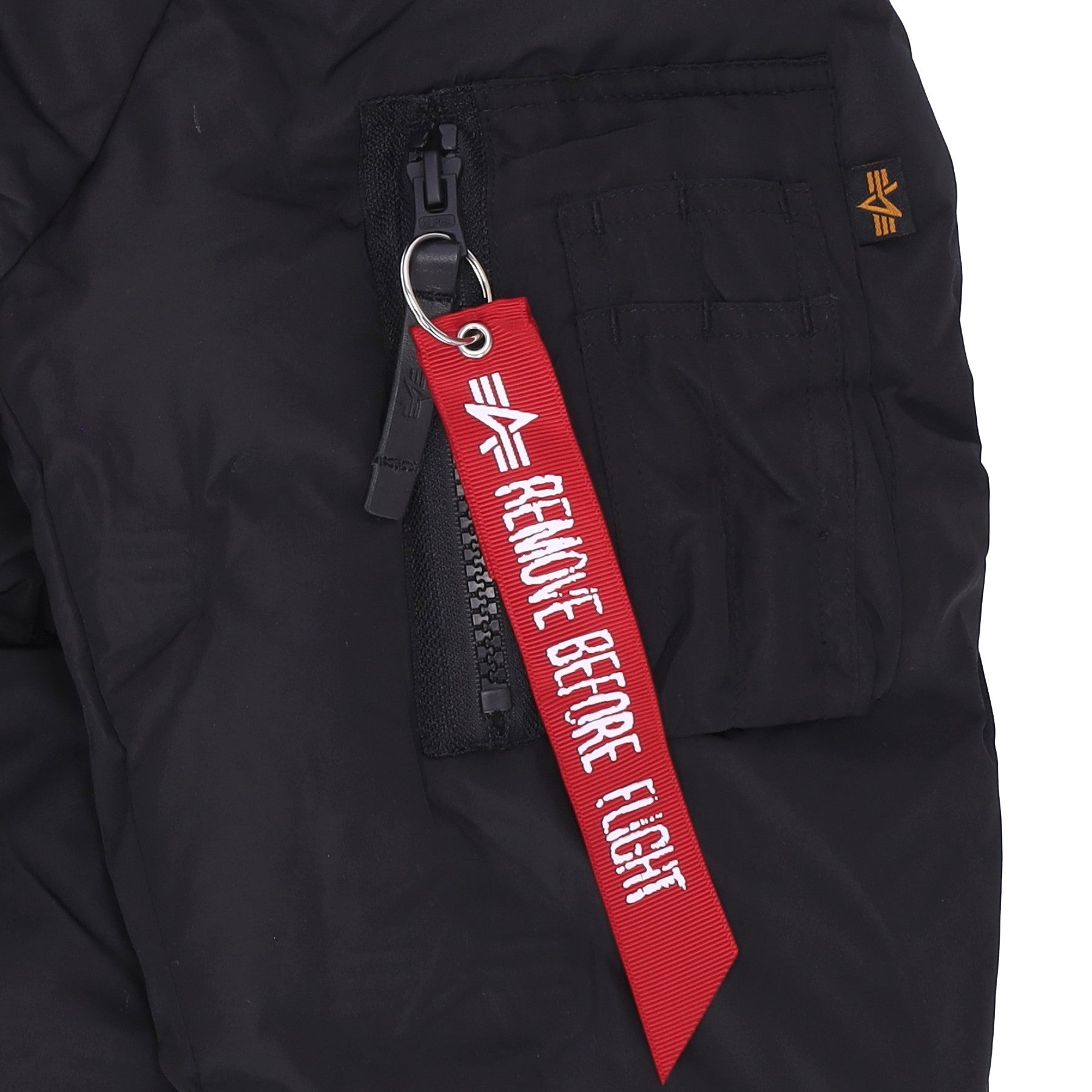 Piumino Uomo Hooded Logo Puffer Black 108107