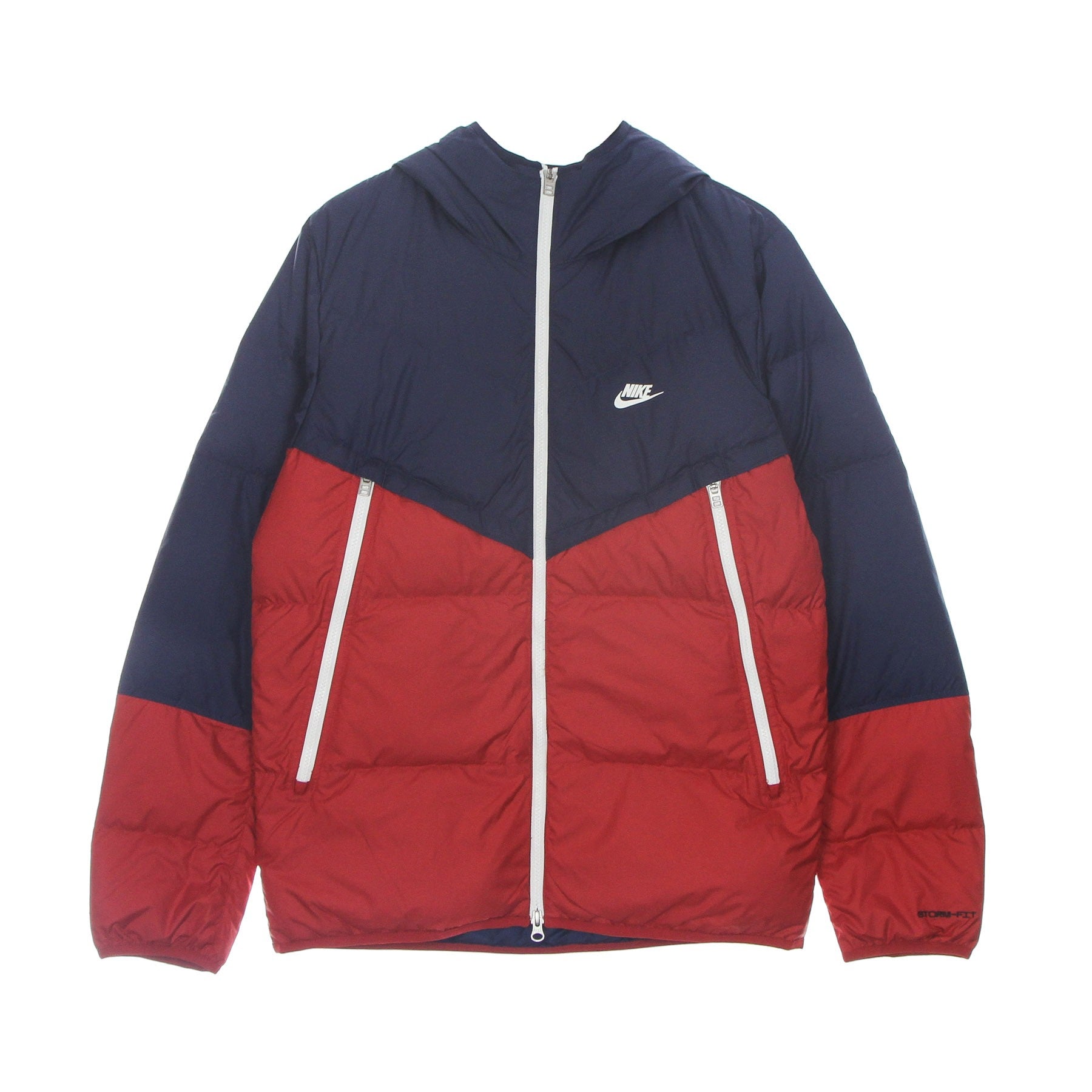 Piumino Uomo Storm Fit Windrunner Hooded Jacket Midnight Navy/gym Red/sail/sail DD6795