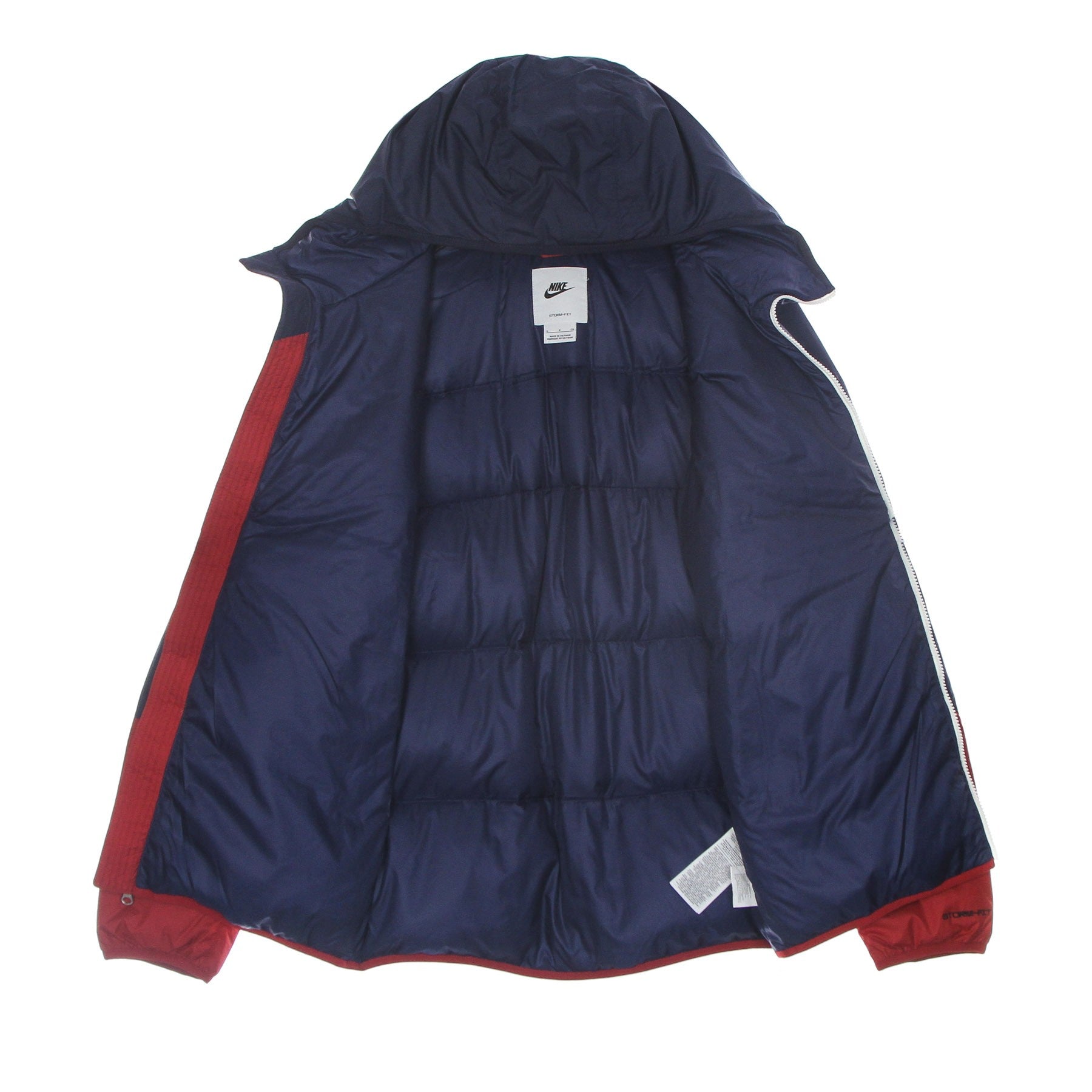 Piumino Uomo Storm Fit Windrunner Hooded Jacket Midnight Navy/gym Red/sail/sail DD6795
