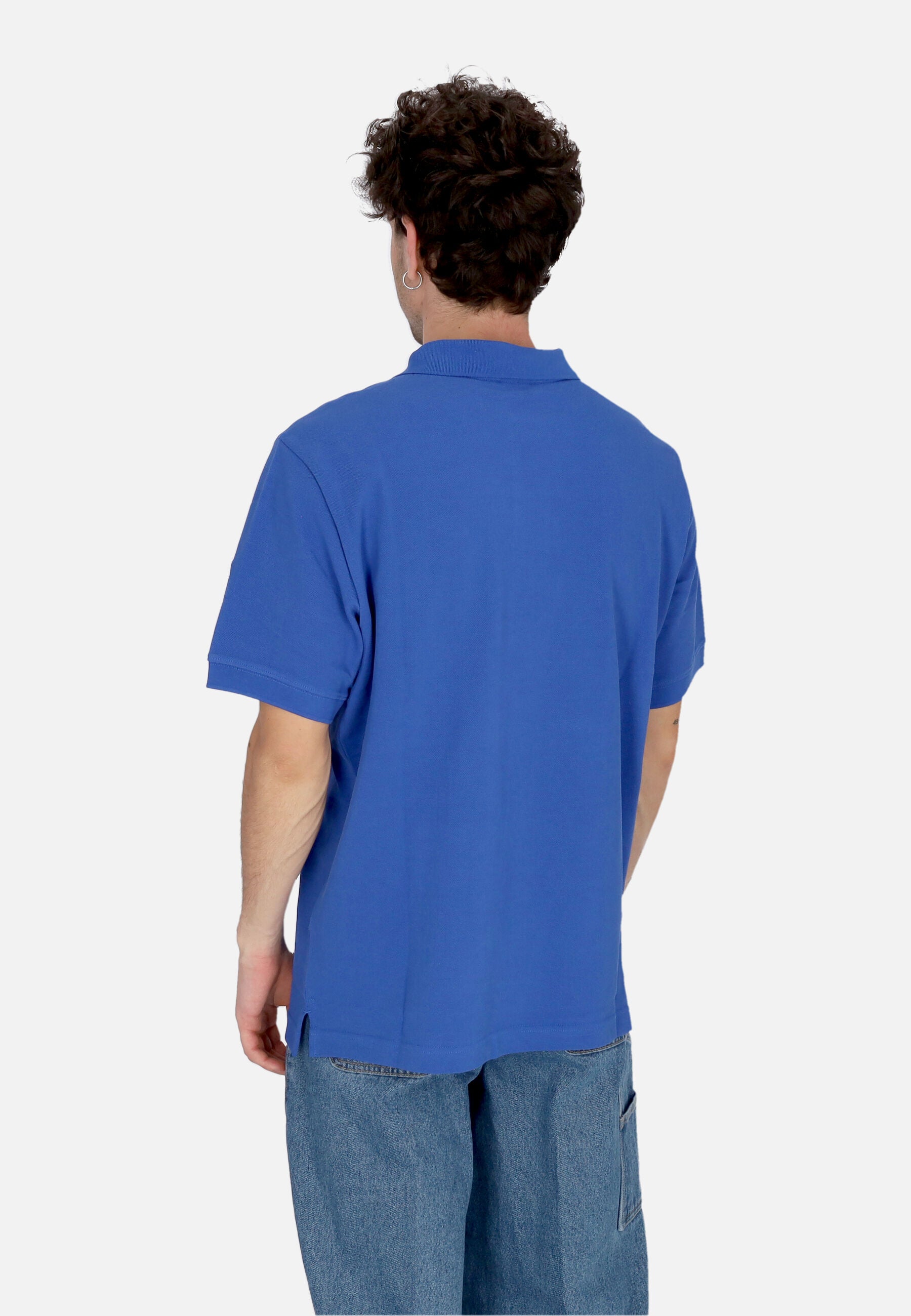 Polo Manica Corta Uomo Club Essential Pique Polo Shirt Game Royal/white FN3894-480