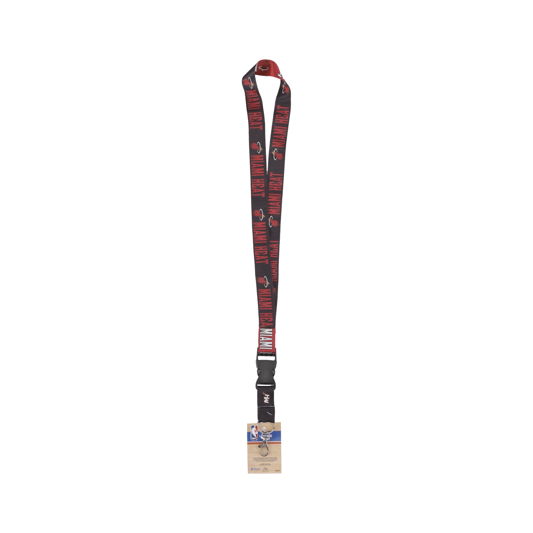 Portachiavi Laccetto Unisex Nba 1” Buckle Lanyard  Miahea Original Team Colors 34123015