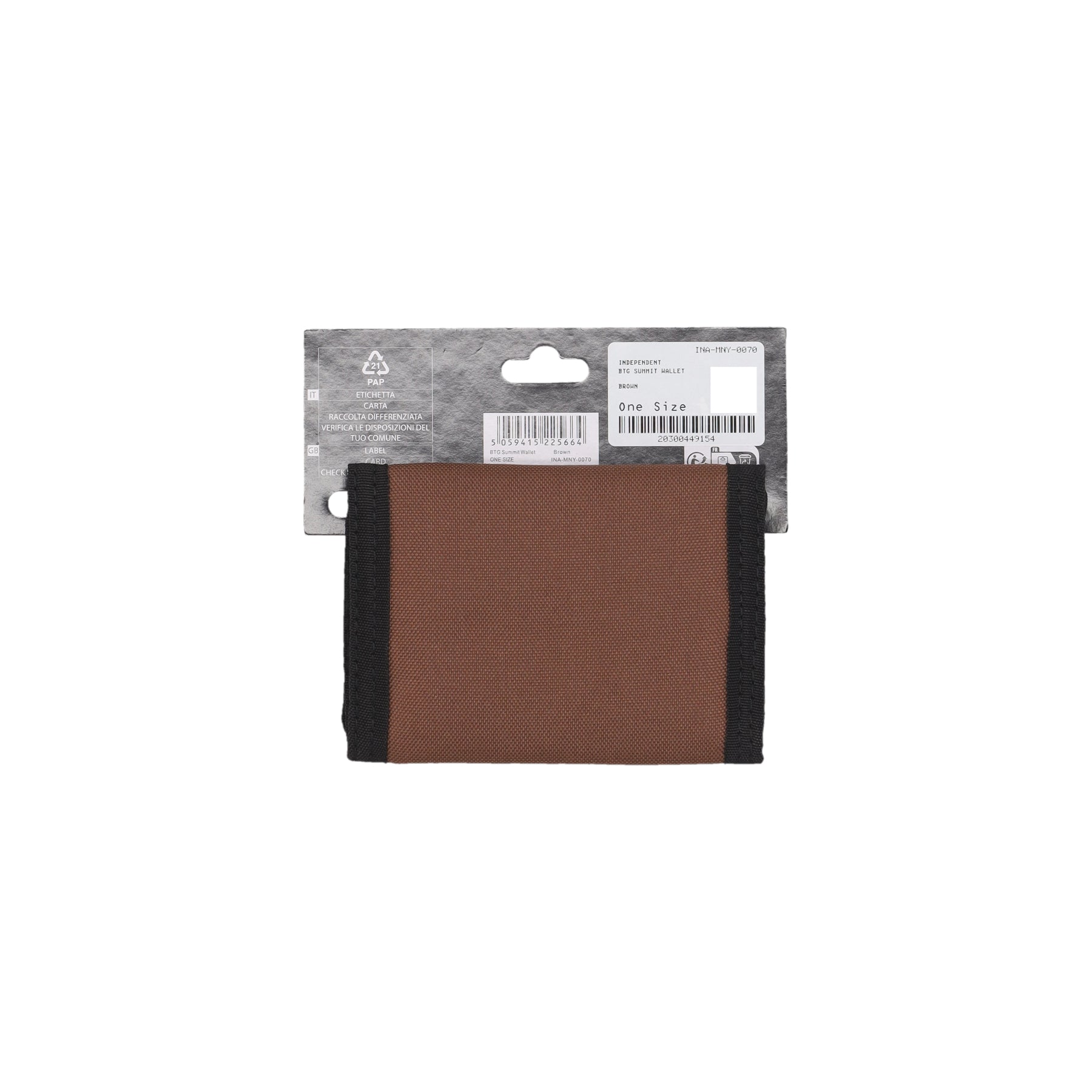 Portafoglio Uomo Btg Summit Wallet Brown INA-MNY-0070
