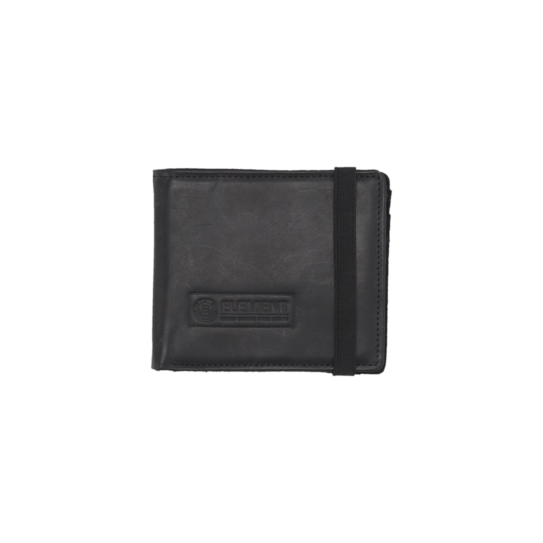 Portafoglio Uomo Strapper Leather Wallet Black ELYAA00140