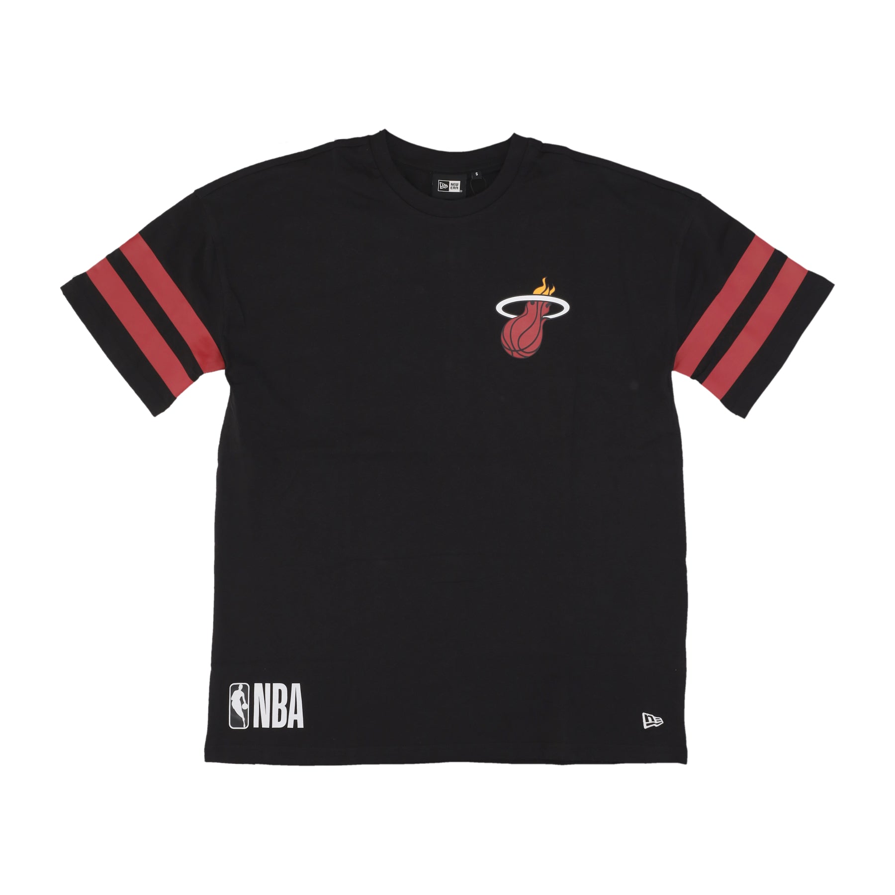 Maglietta Uomo Nba Arch Graphic Oversize Tee Miahea Black/print Red 60435438