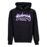 Felpa Cappuccio Uomo Airbrush Hoodie Black/purple E35THRAIR