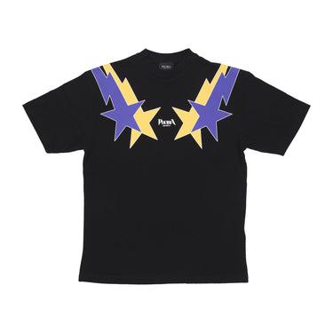 Maglietta Uomo Starry Lightning Tee Black/yellow/purple PH00618