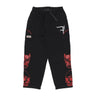 Pantalone Lungo Uomo Triple Skull Print Cargo Pants Black/red PH00667
