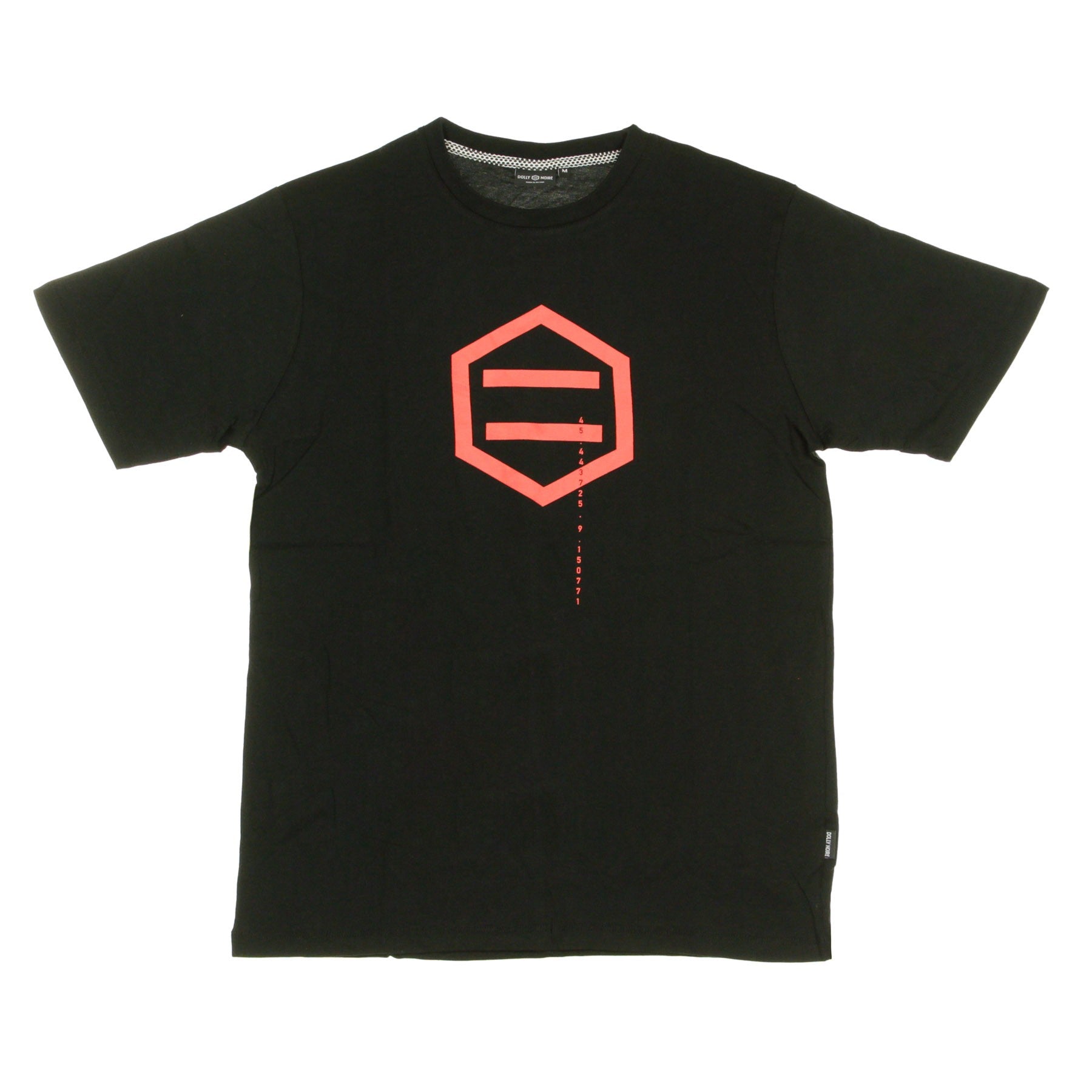 Maglietta Uomo Hexagon Black & Red Black/red TS400