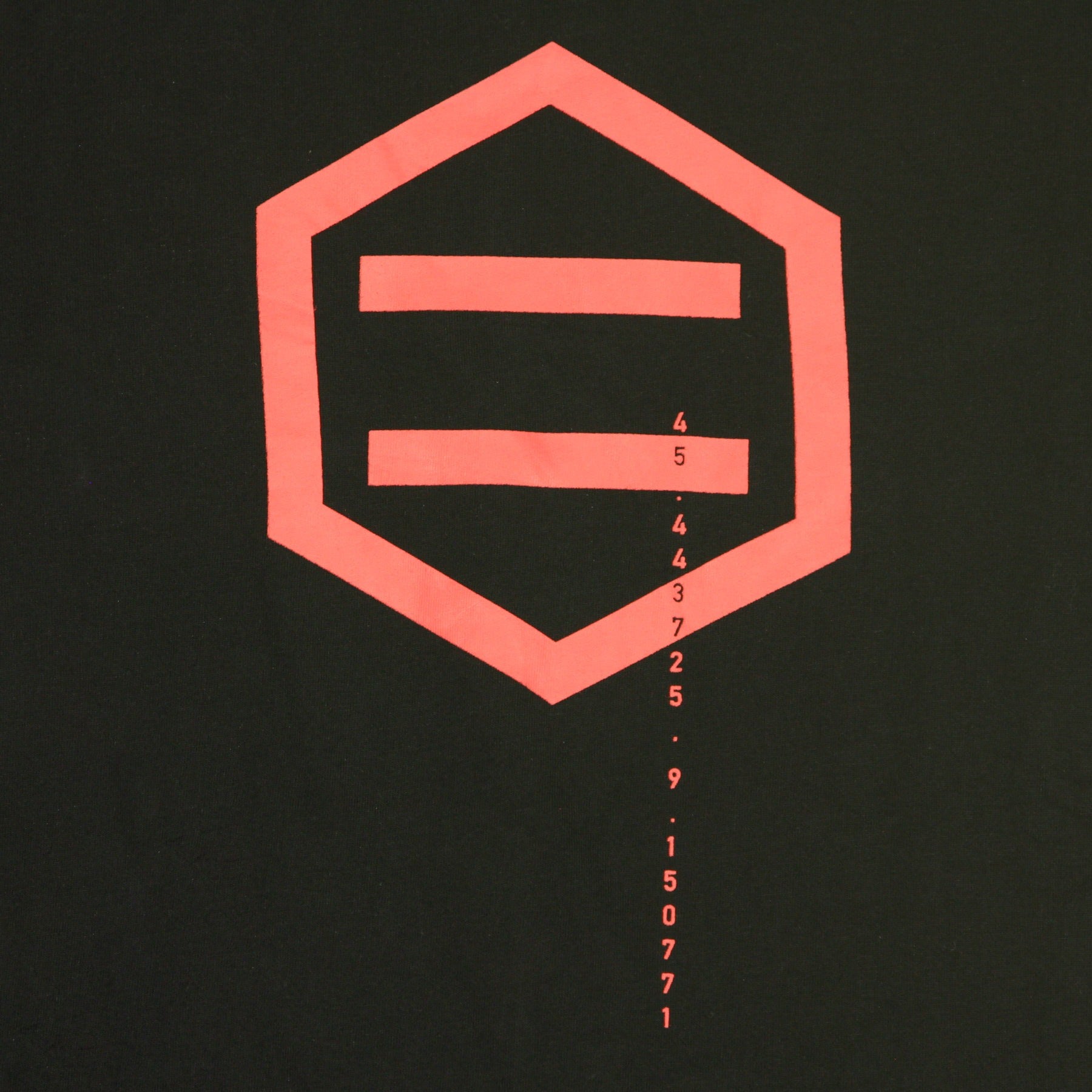 Maglietta Uomo Hexagon Black & Red Black/red TS400