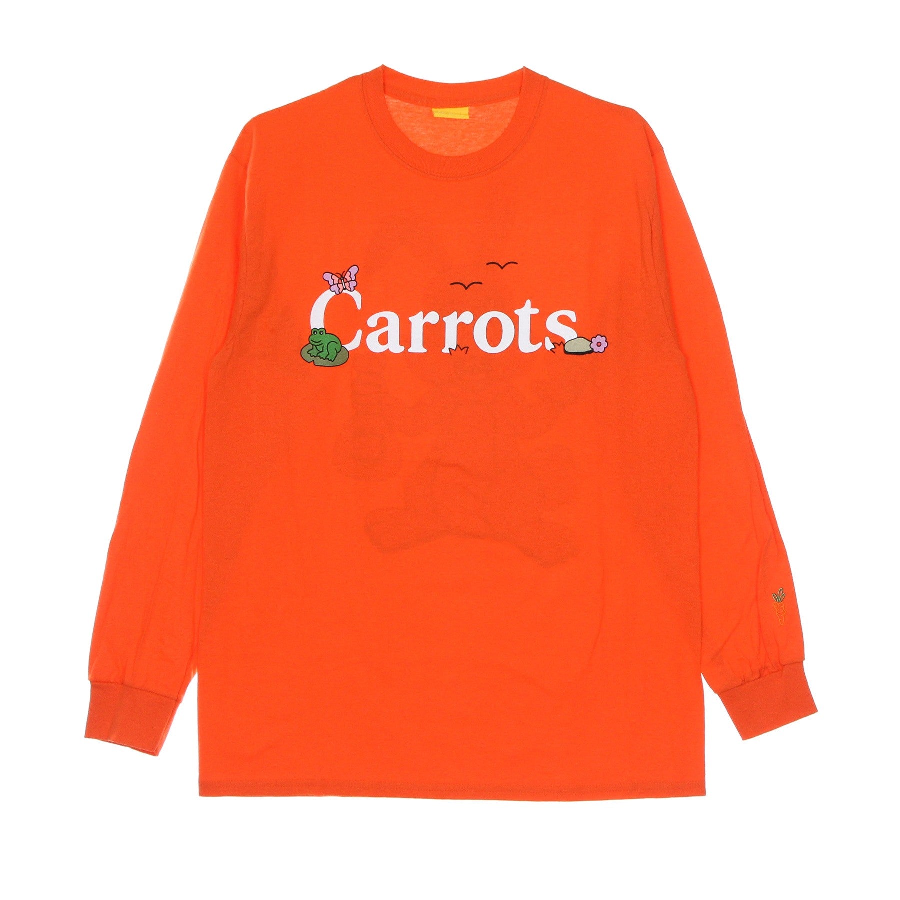 Maglietta Manica Lunga Uomo Cokane Rabbit L/s Tee X Freddie Gibbs Orange CRTSXFG-CRLST