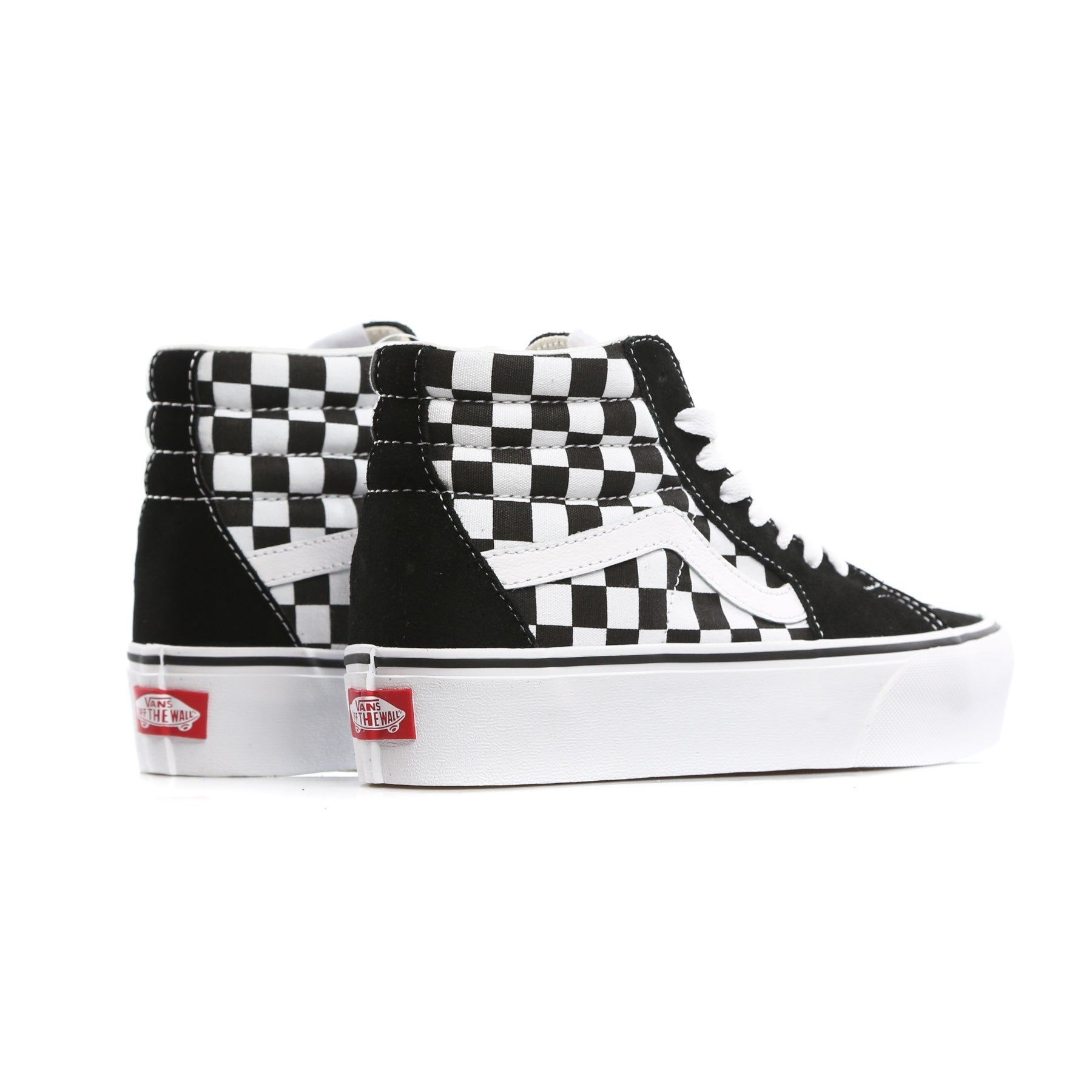 Scarpa Alta Donna Sk8-hi Platform 2 Checkerboard/true White A3TKNQXH