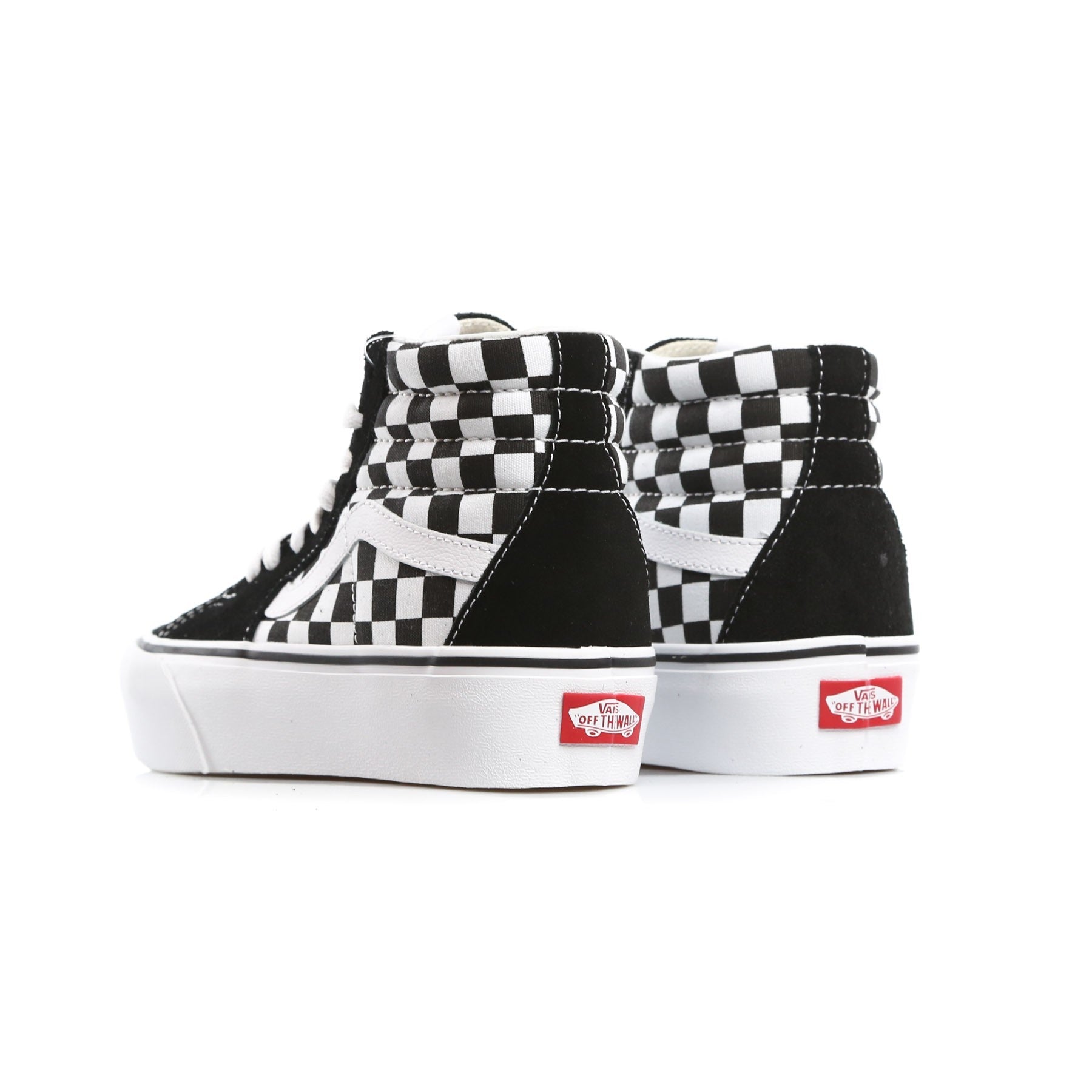 Scarpa Alta Donna Sk8-hi Platform 2 Checkerboard/true White A3TKNQXH