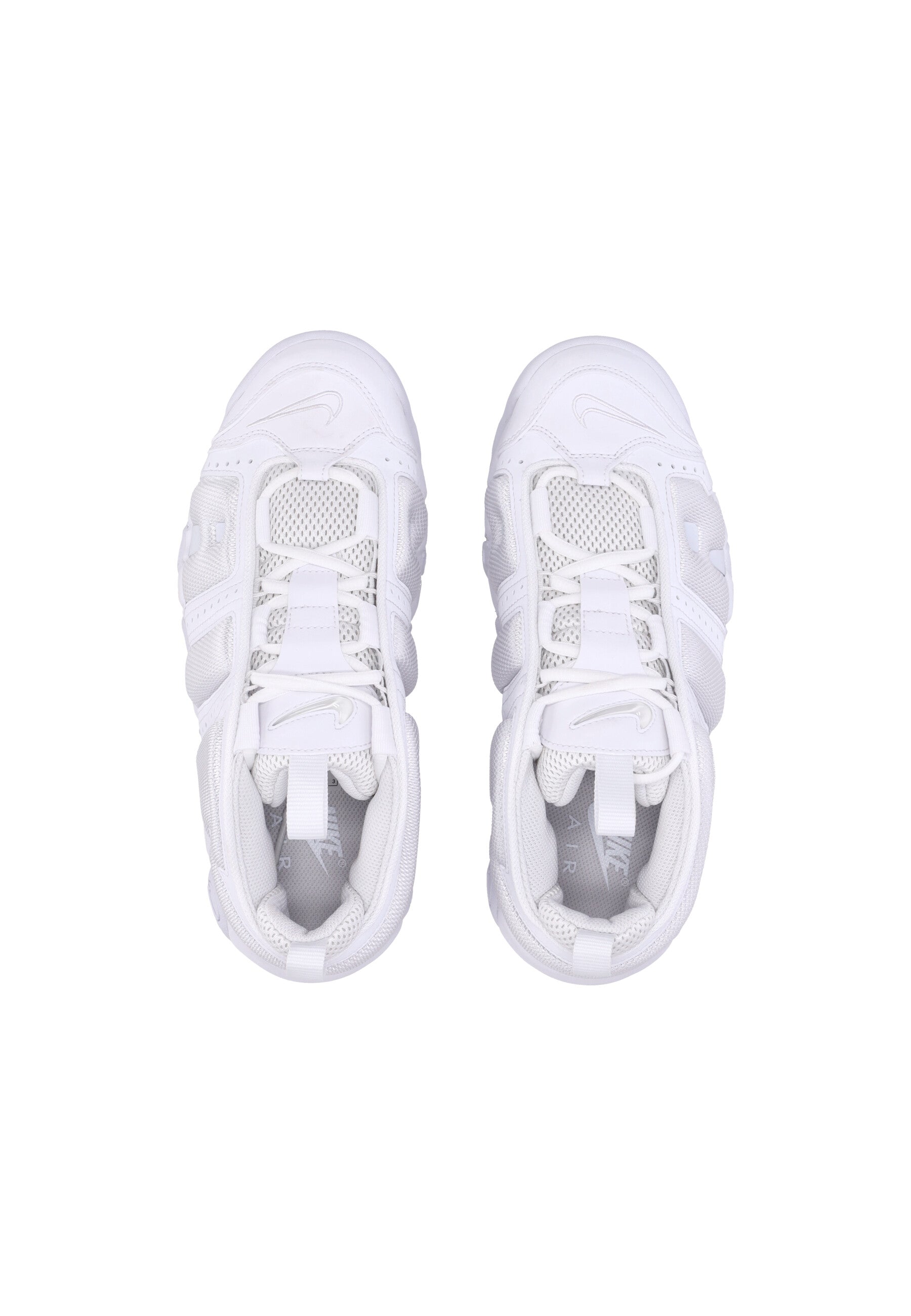 Scarpa Alta Uomo Air More Uptempo Low White/white FZ3055-100