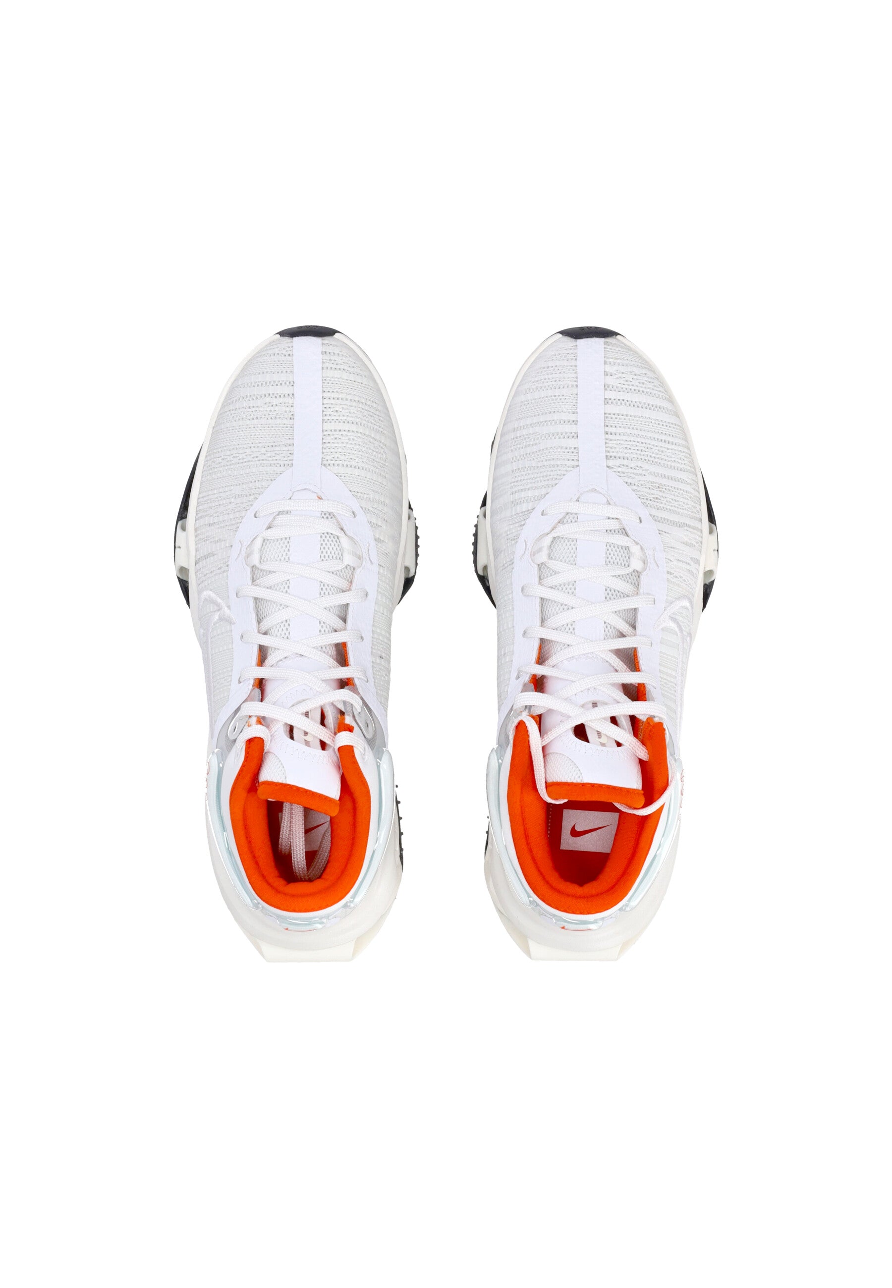 Scarpa Basket Uomo Air Zoom G.t. Jump 2 White/white/sail/safety Orange DJ9431-104