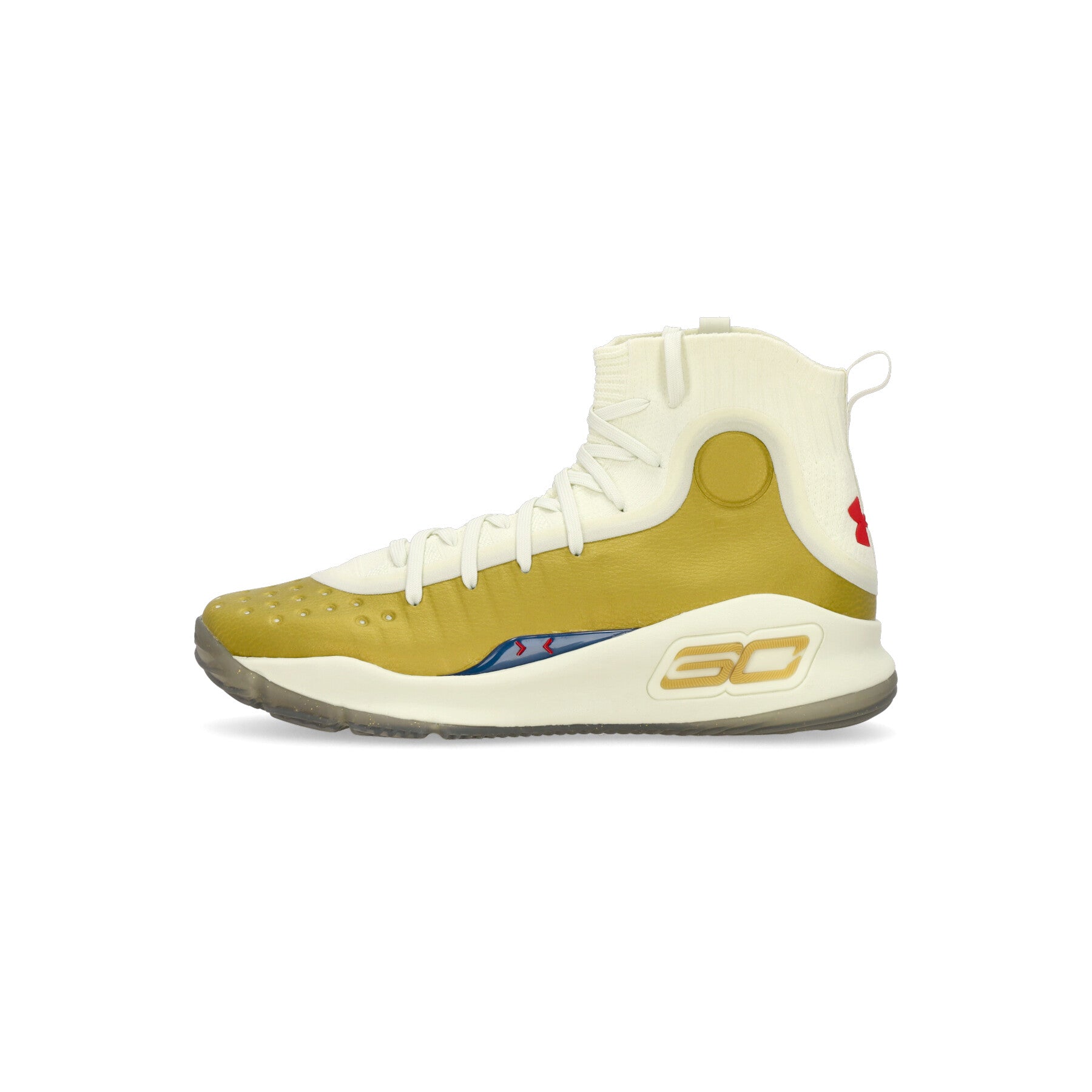 Scarpa Basket Uomo Curry 4 Retro Lemon Ice 1298306-301
