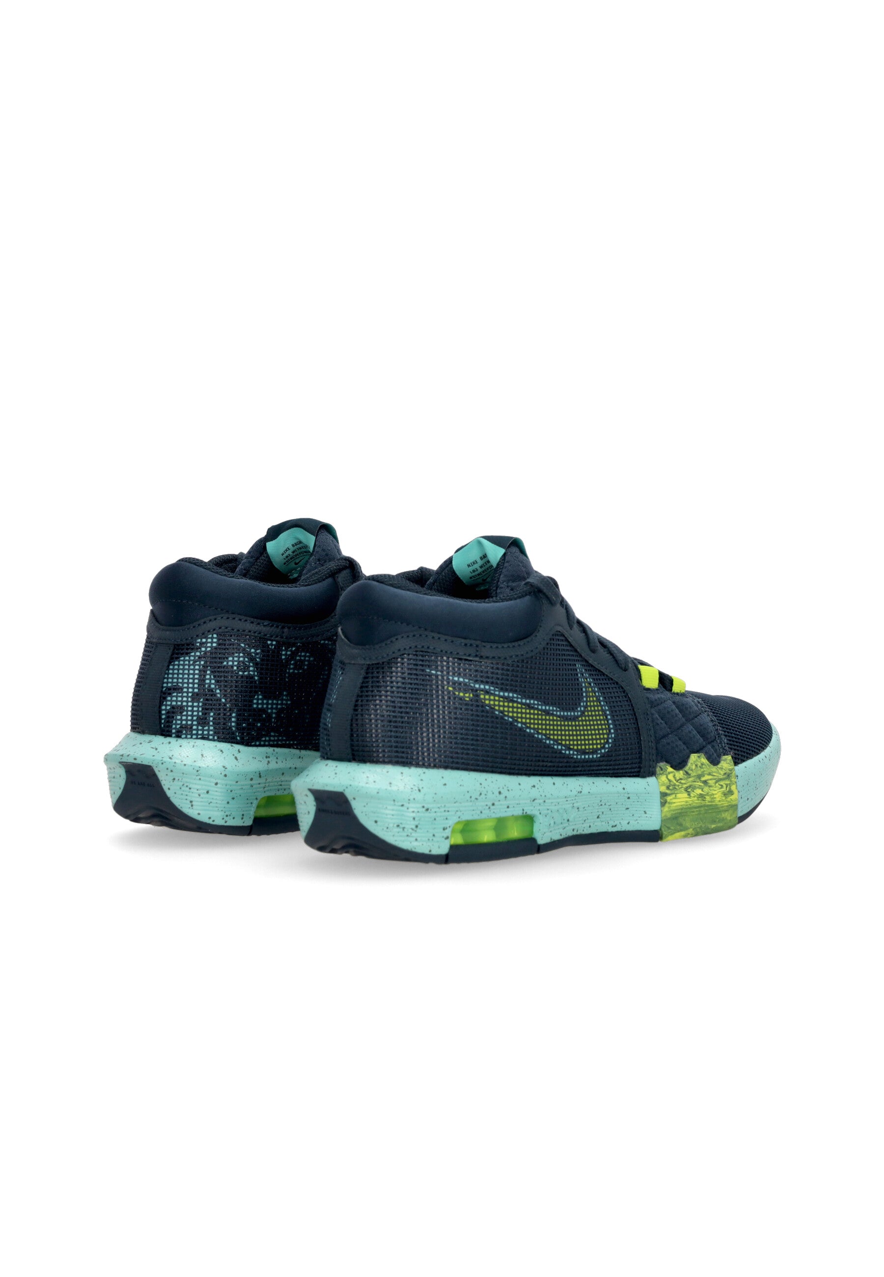 Scarpa Basket Uomo Lebron Witness Viii Armory Navy/cyber/green Frost/bicoastal FB2239-402