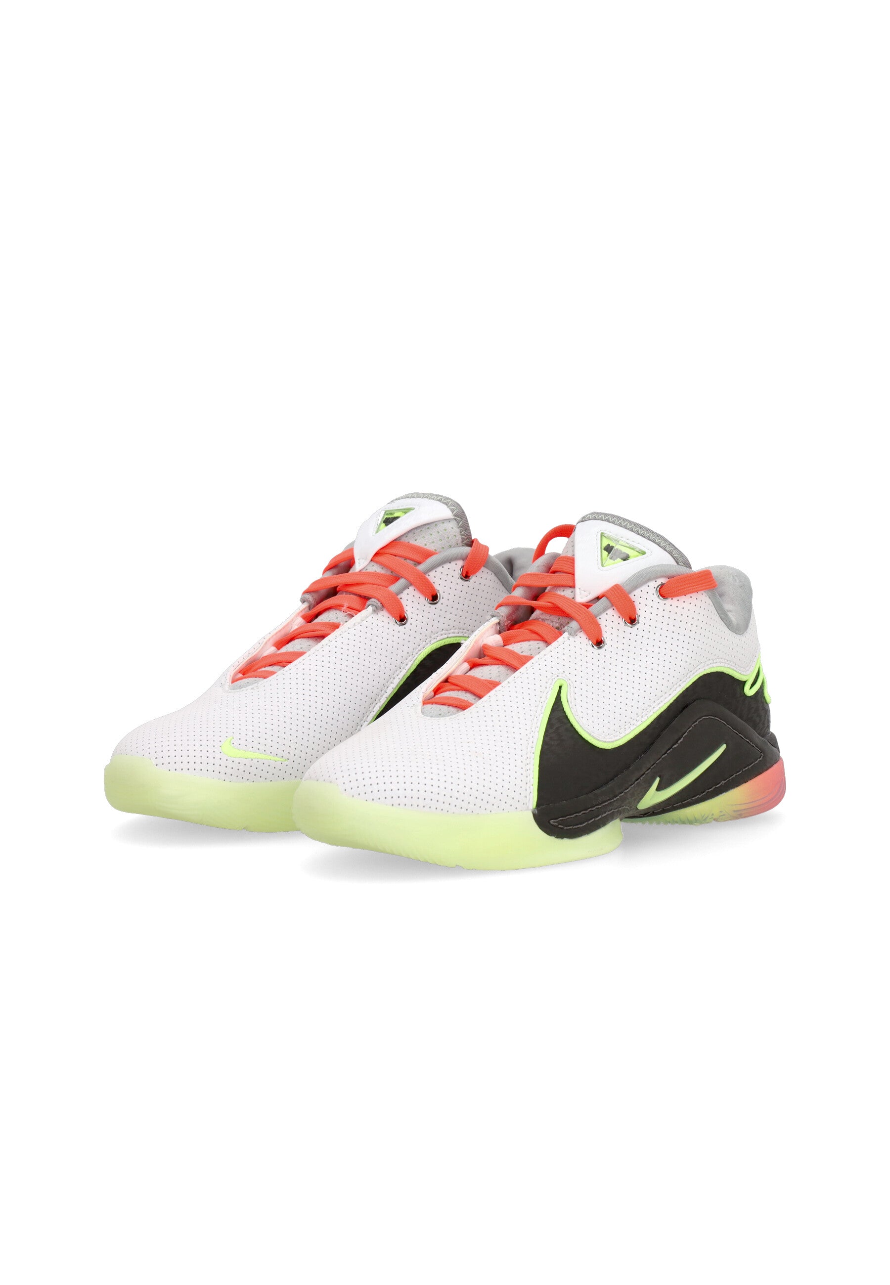 Scarpa Basket Uomo Lebron Xxii "tunnel Vision" White/volt Glow/medium Ash/hot Lava FZ1094-101