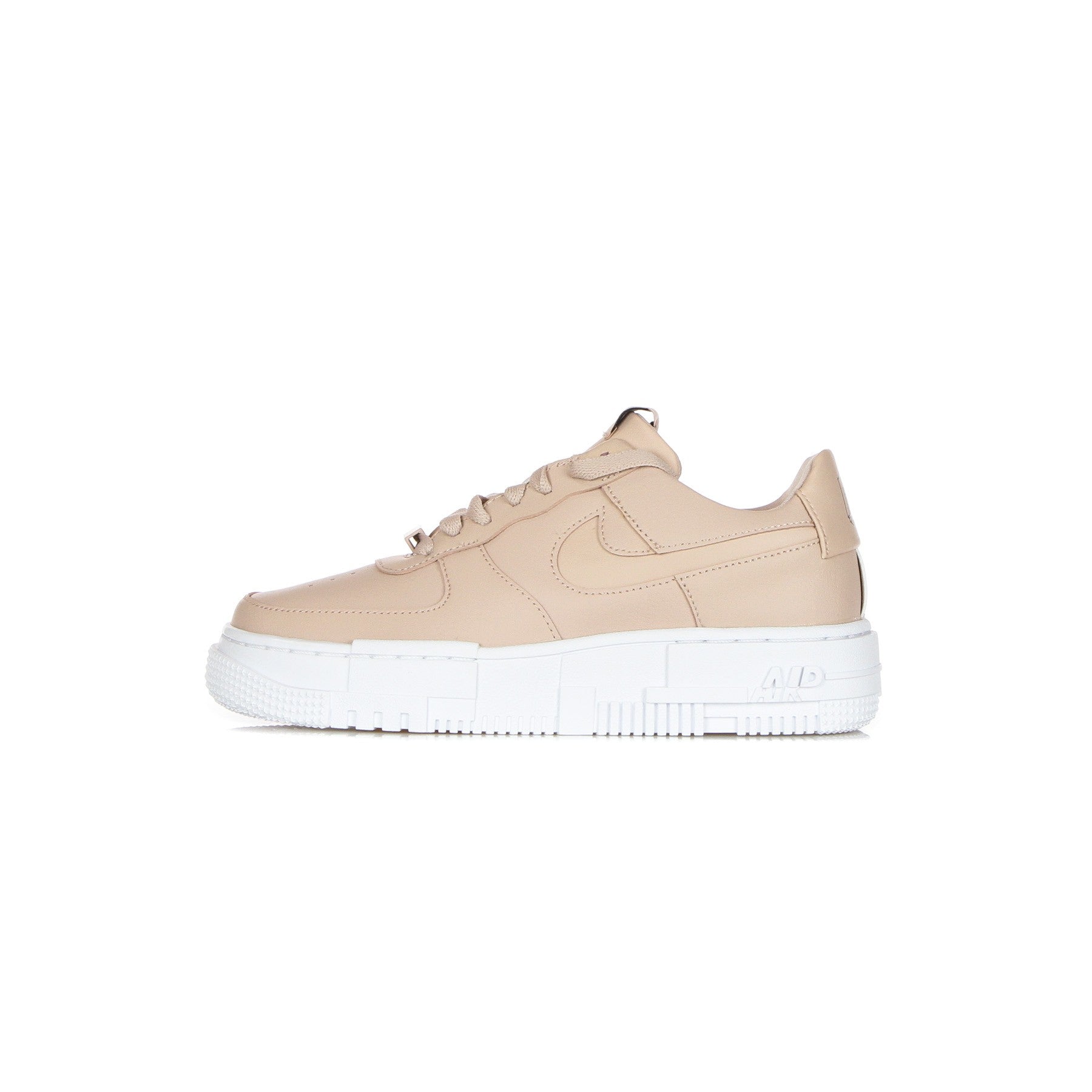 Scarpa Bassa Donna W Air Force 1 Pixel Particle Beige/particle Beige/black CK6649-200
