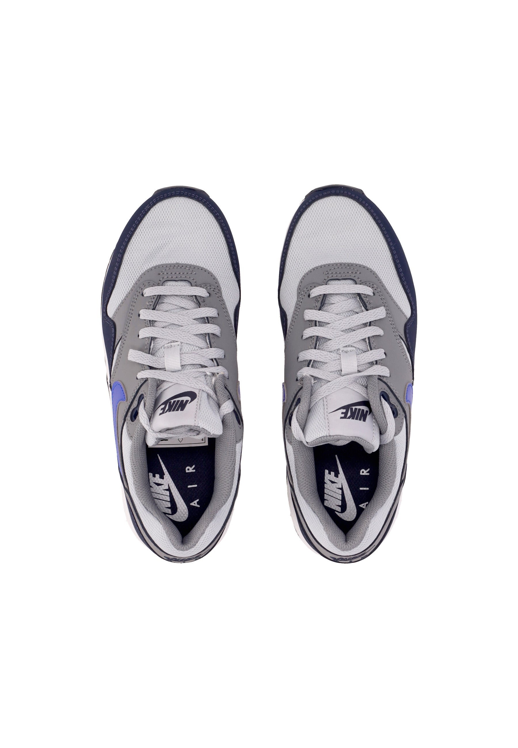 Scarpa Bassa Ragazzo Air Max 1 (gs) Smoke Grey/racer Blue/wolf Grey/obsidian DZ3307-007