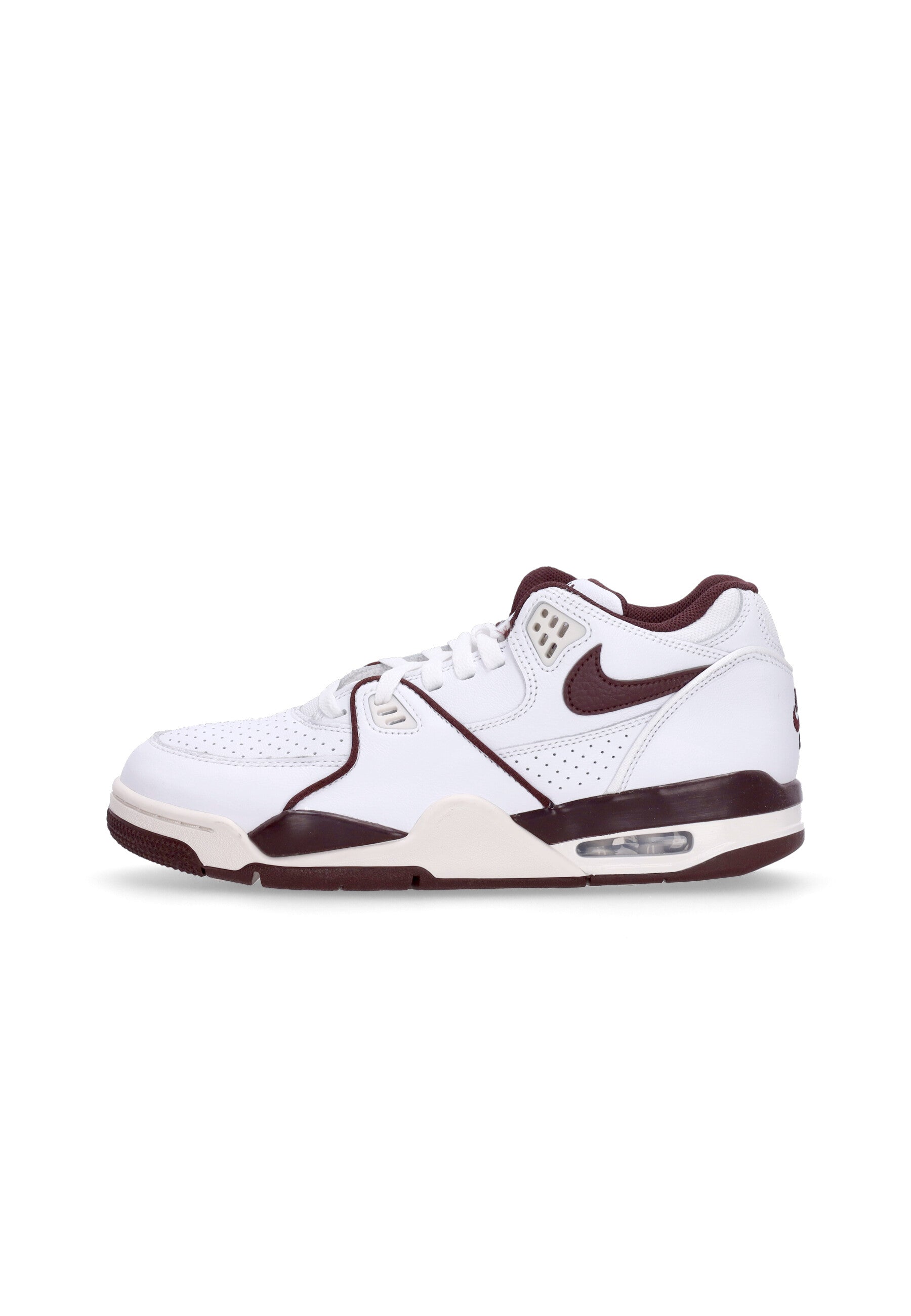 Scarpa Bassa Uomo Air Flight 89 Low White/burgundy Crush/phantom FQ8256-100