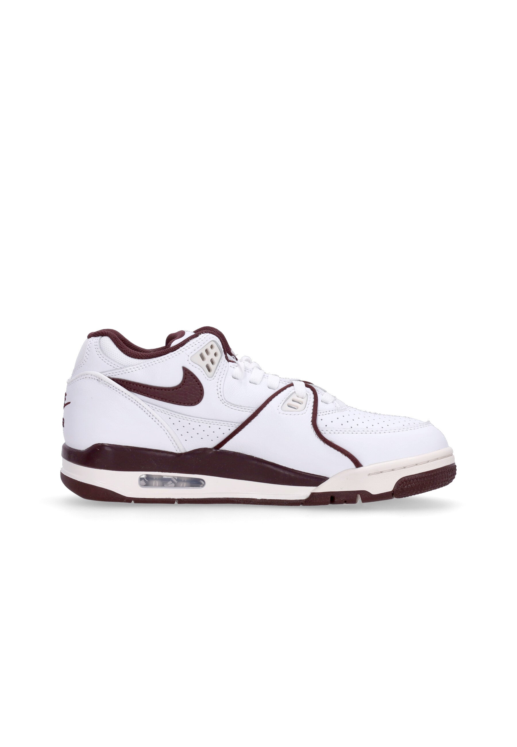 Scarpa Bassa Uomo Air Flight 89 Low White/burgundy Crush/phantom FQ8256-100