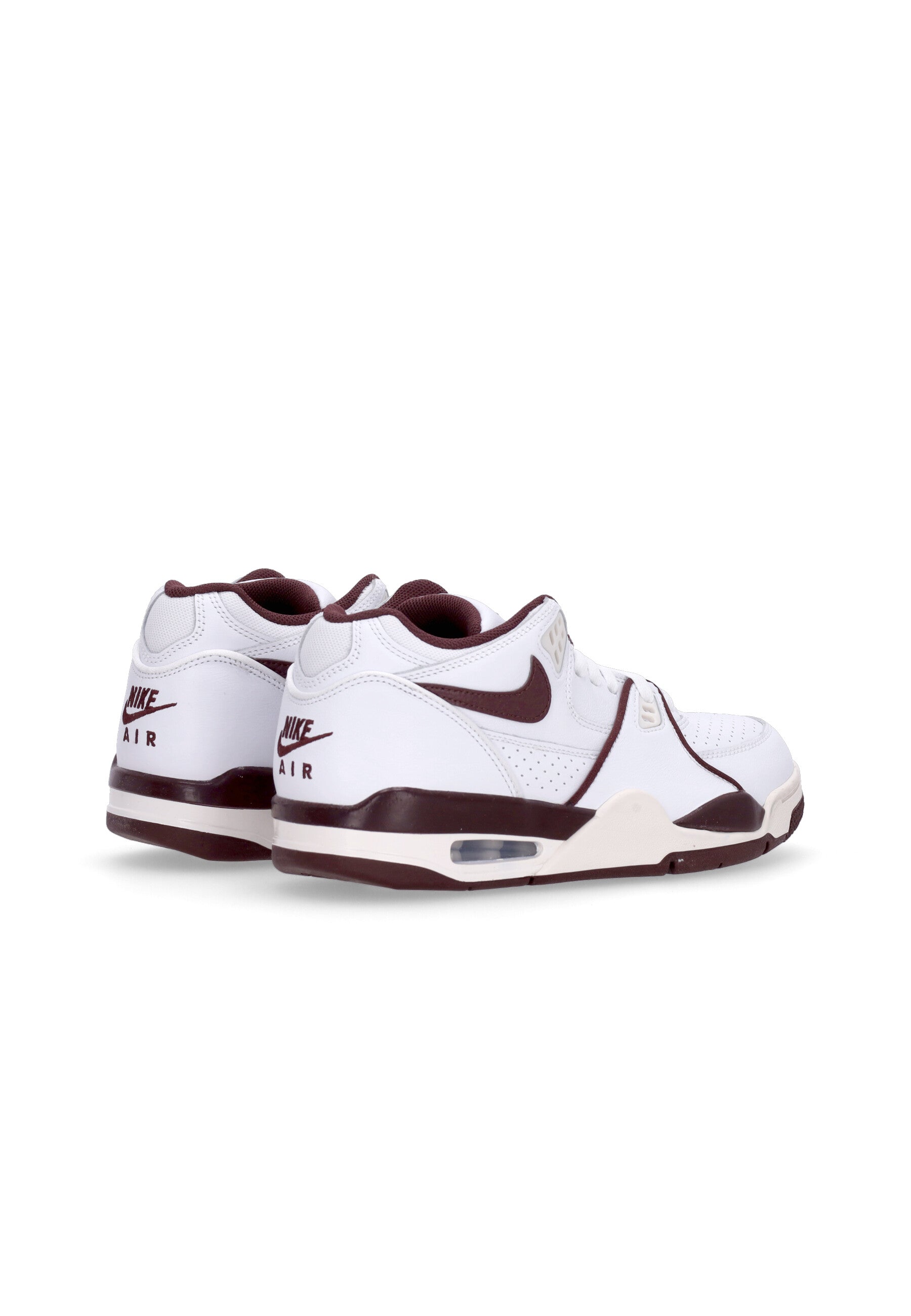 Scarpa Bassa Uomo Air Flight 89 Low White/burgundy Crush/phantom FQ8256-100