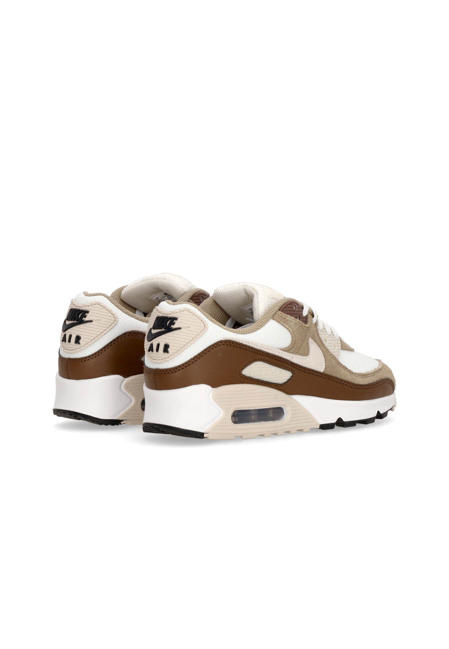 Scarpa Bassa Uomo Air Max 90 Summit White/black/khaki/lt Orewood Brn DM0029-109