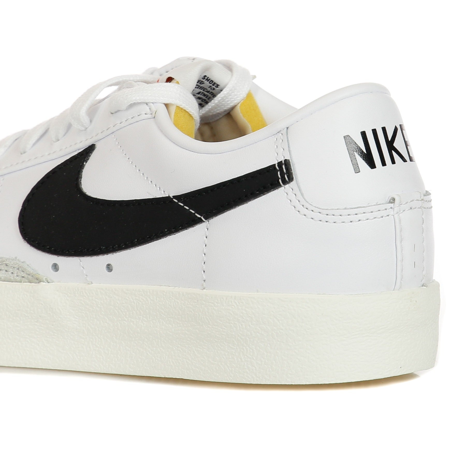 Scarpa Bassa Uomo Blazer Low 77 Vintage White/black/sail DA6364-101