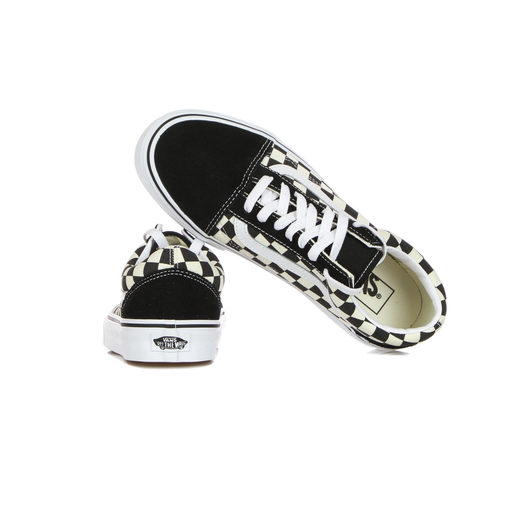 Scarpa Bassa Uomo Old Skool (primary Check) Black/white VN0A38G1P0S1