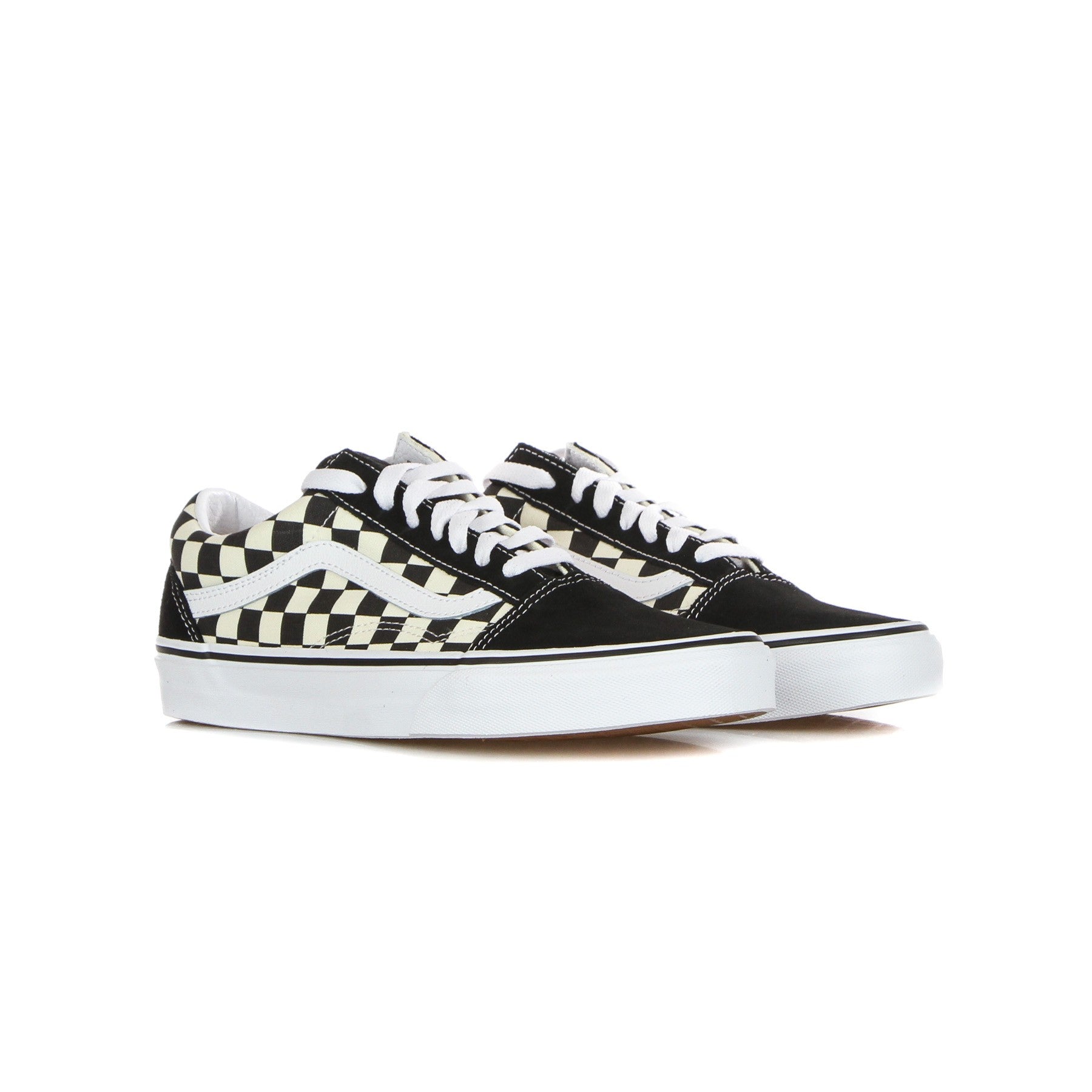 Scarpa Bassa Uomo Old Skool (primary Check) Black/white VN0A38G1P0S1